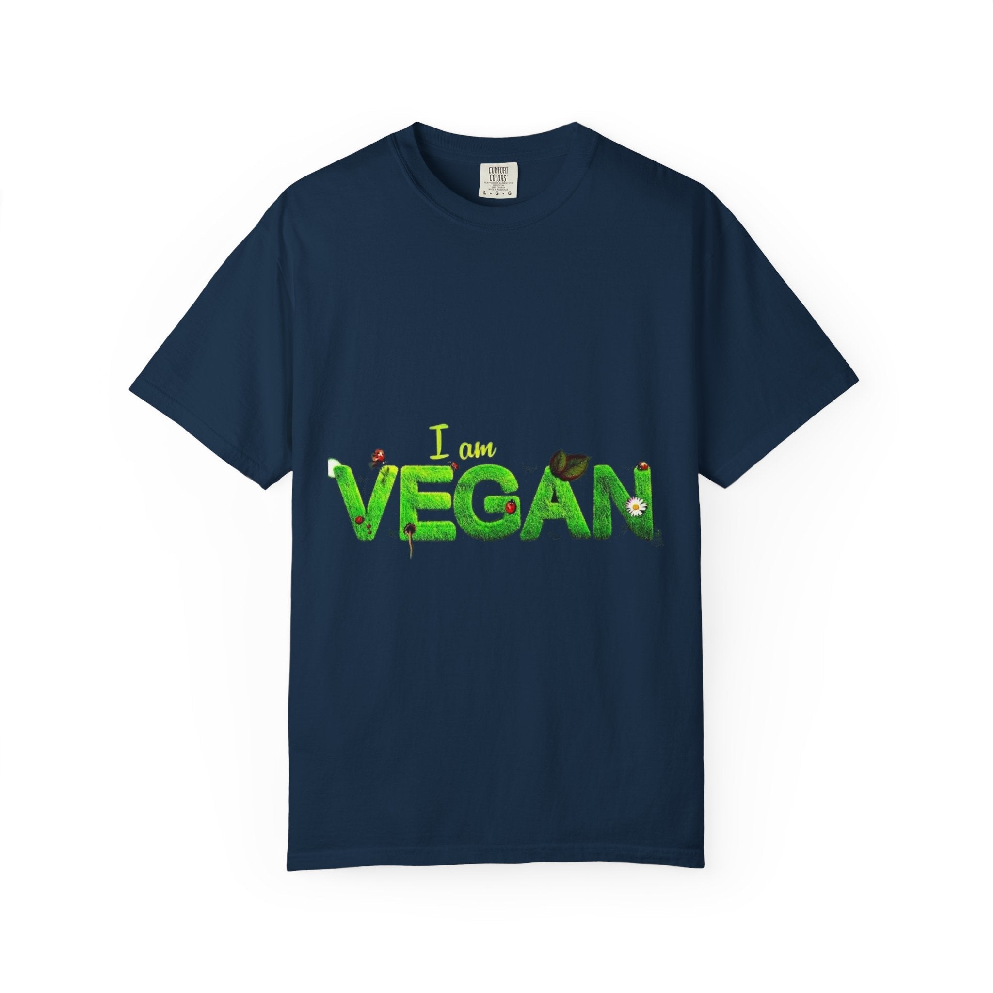 I Am Vegan T-Shirt — Bold Vegan Statement Tee Printify