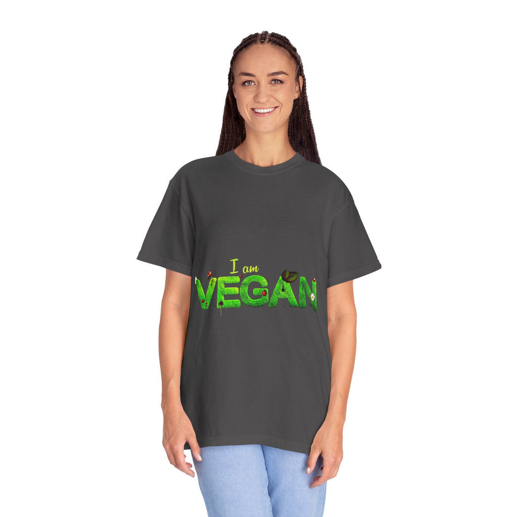 I Am Vegan T-Shirt — Bold Vegan Statement Tee Printify