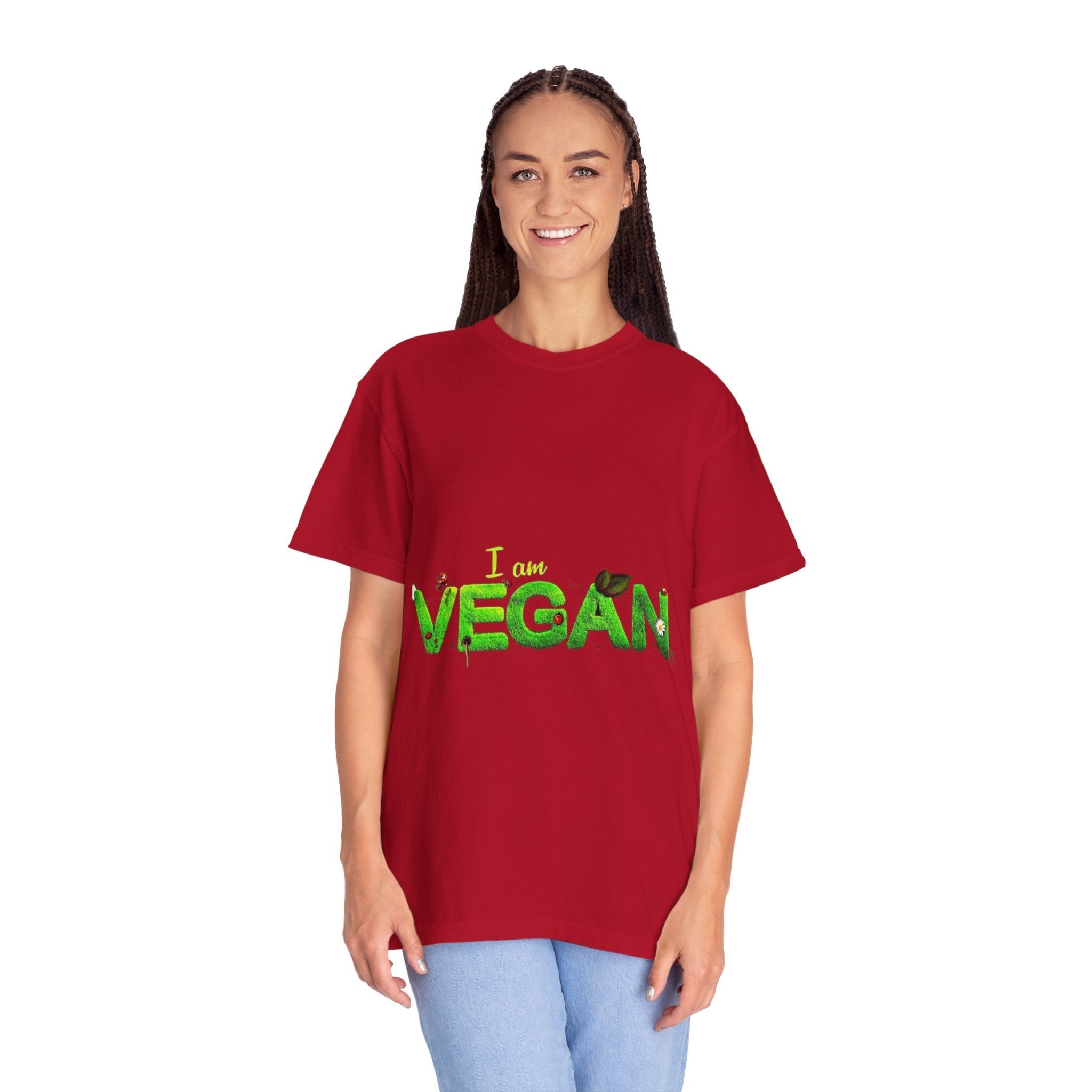 I Am Vegan T-Shirt — Bold Vegan Statement Tee Printify