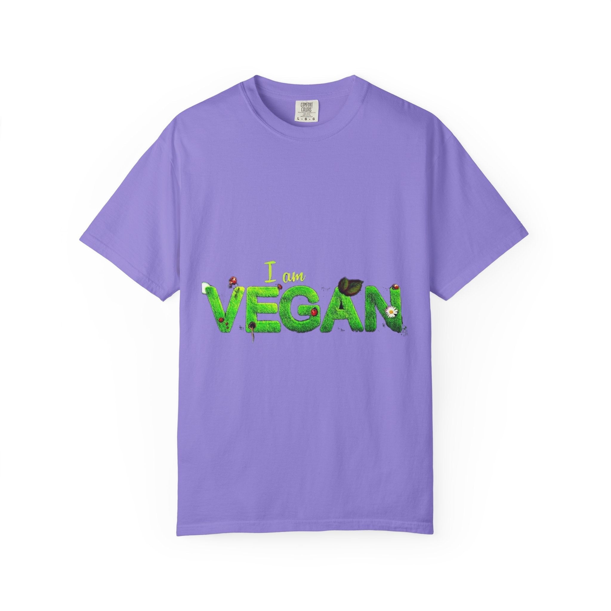 I Am Vegan T-Shirt — Bold Vegan Statement Tee Printify