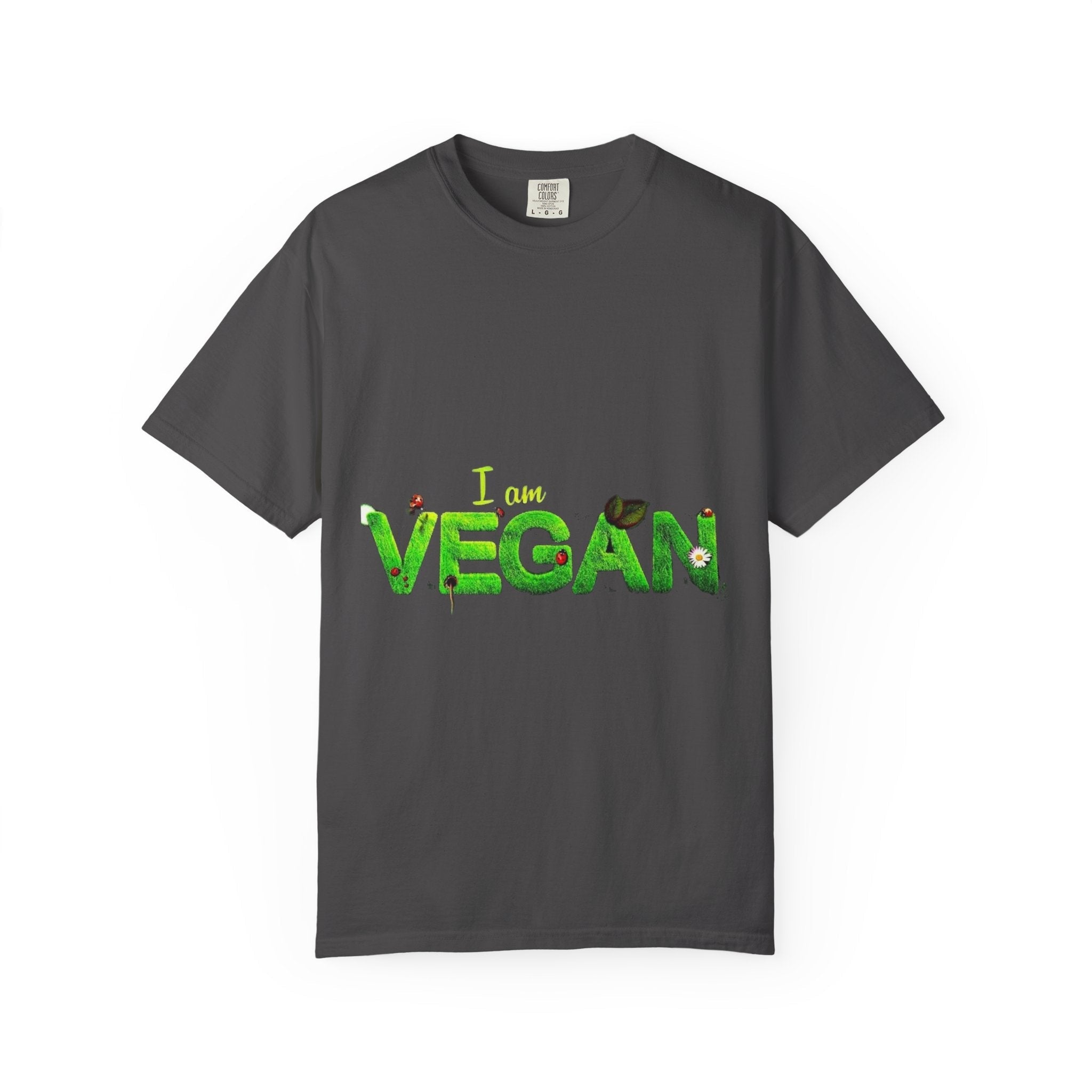 I Am Vegan T-Shirt — Bold Vegan Statement Tee Printify