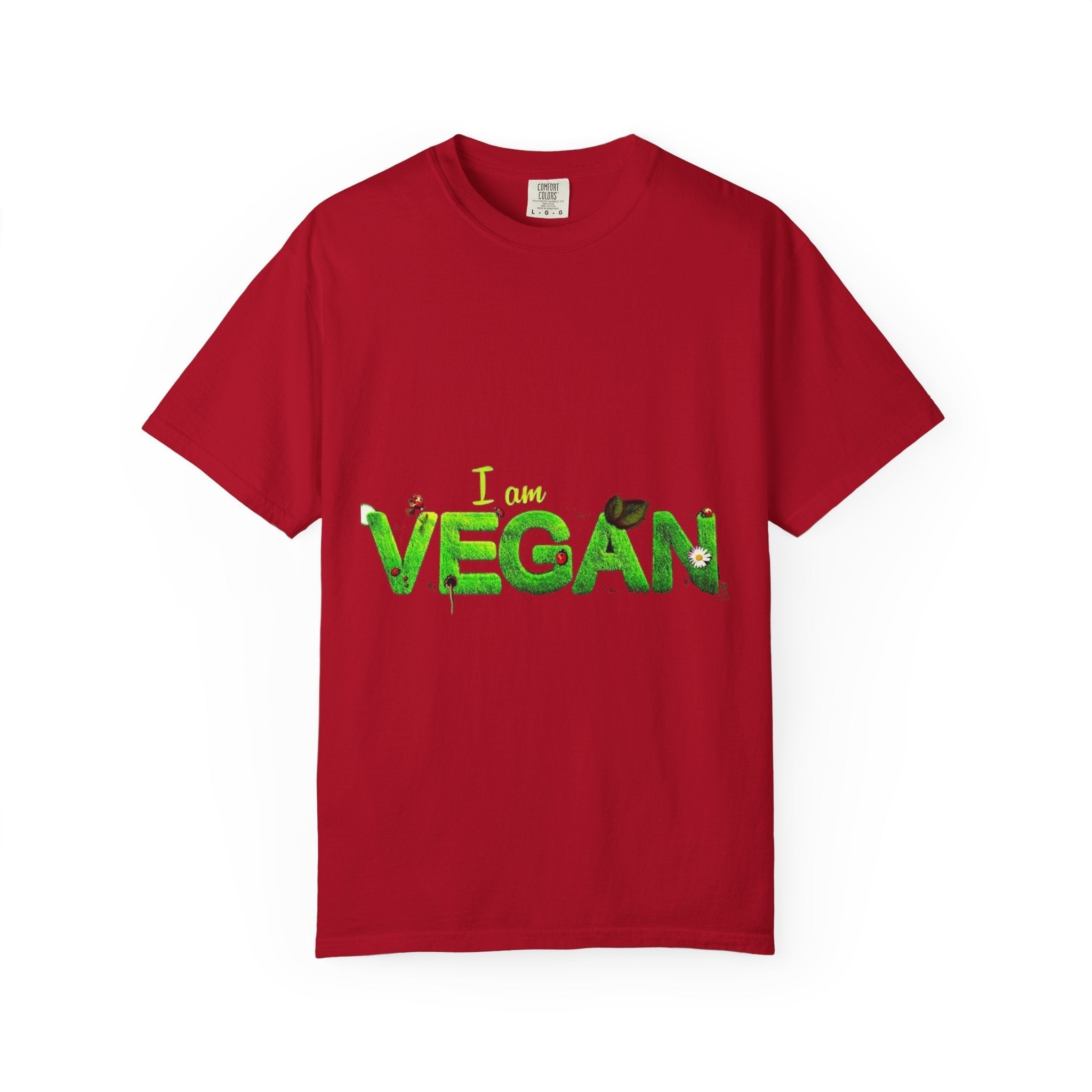 I Am Vegan T-Shirt — Bold Vegan Statement Tee Printify