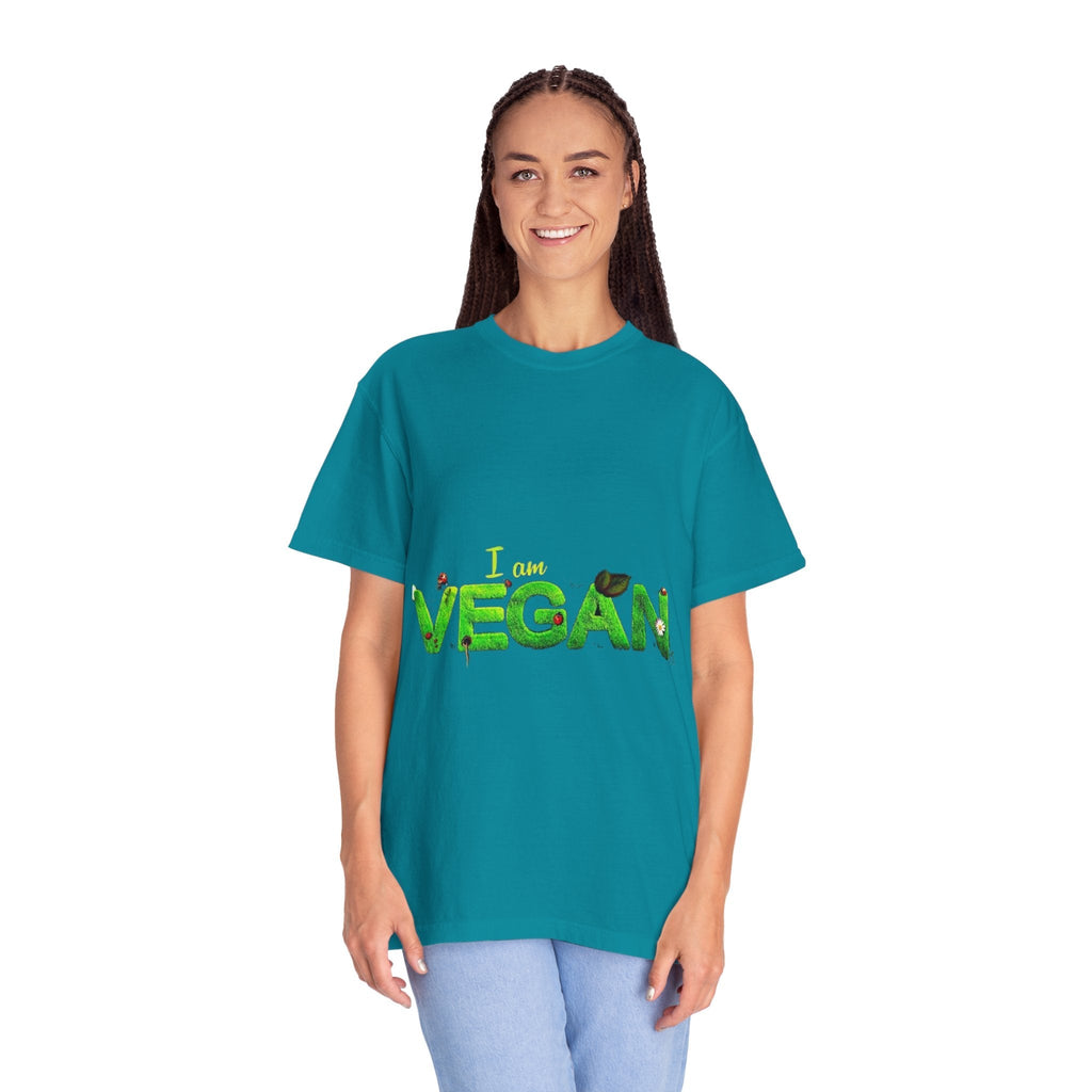I Am Vegan T-Shirt — Bold Vegan Statement Tee Printify
