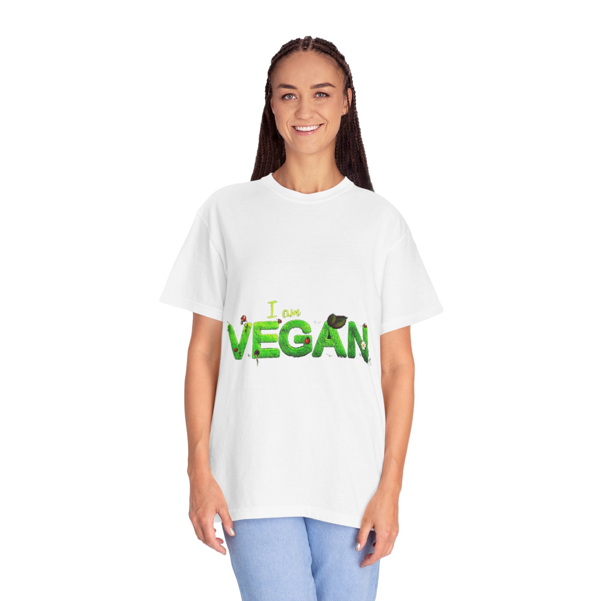 I Am Vegan T-Shirt — Bold Vegan Statement Tee Printify