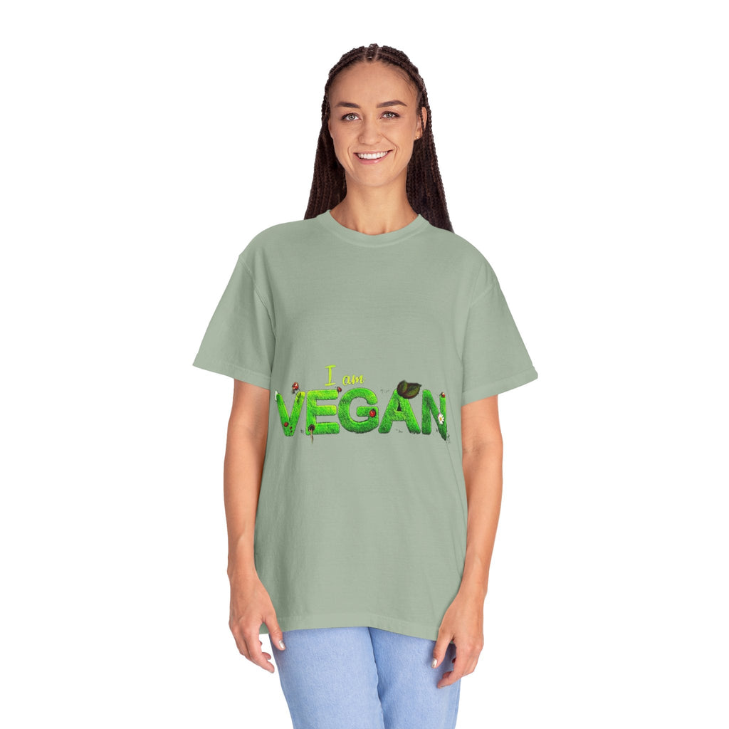 I Am Vegan T-Shirt — Bold Vegan Statement Tee Printify