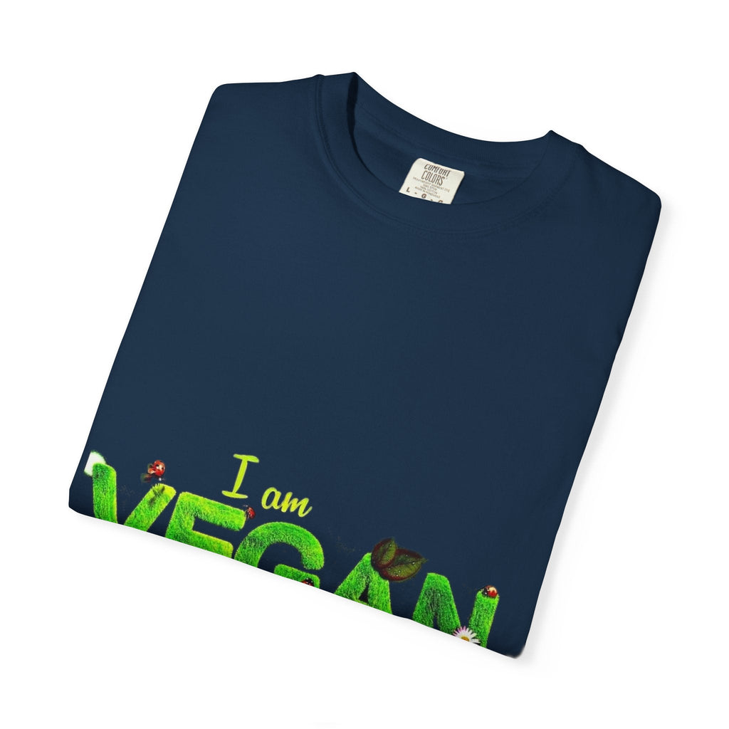 I Am Vegan T-Shirt — Bold Vegan Statement Tee Printify
