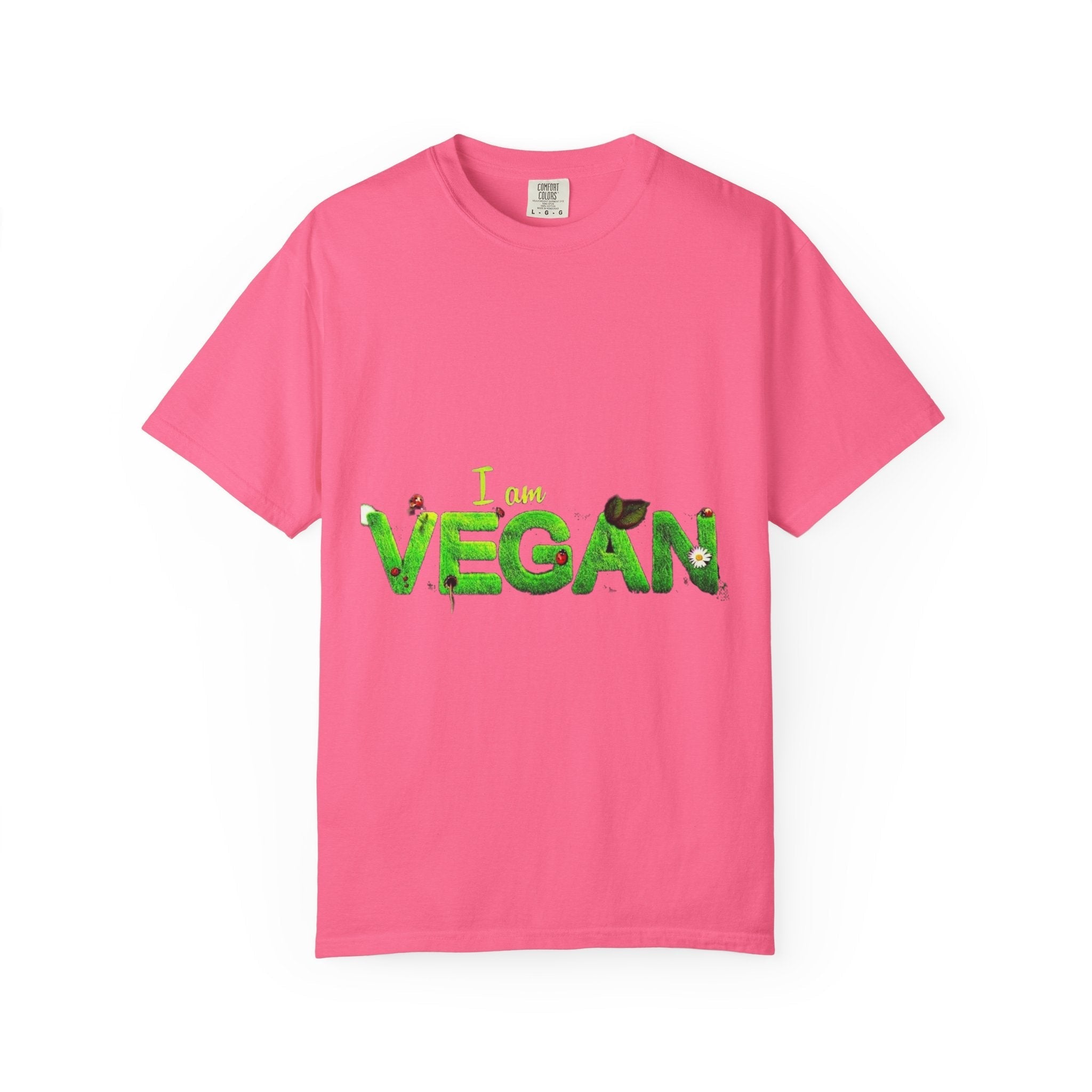 I Am Vegan T-Shirt — Bold Vegan Statement Tee Printify