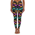 I See Eyes Pattern Leggings — Women's Psychedelic Eye-Print Activewear Printify