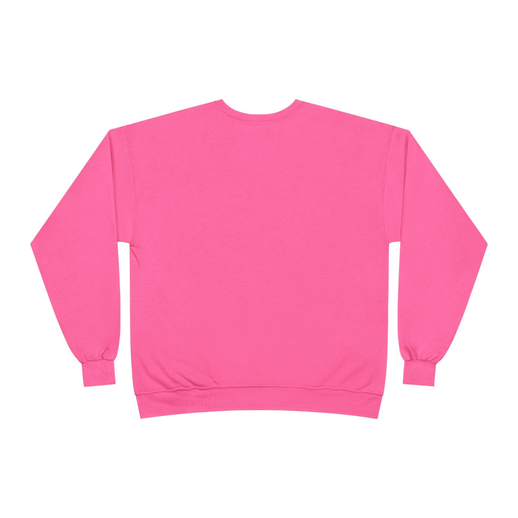 Illuminati Confirmed Crewneck Sweatshirt — Green Pyramid Eye Graphic Printify