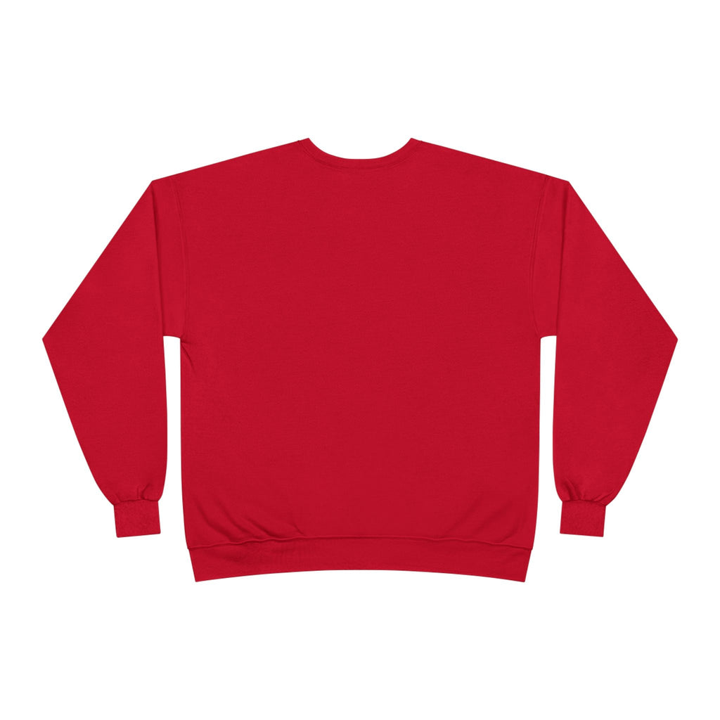 Illuminati Confirmed Crewneck Sweatshirt — Green Pyramid Eye Graphic Printify