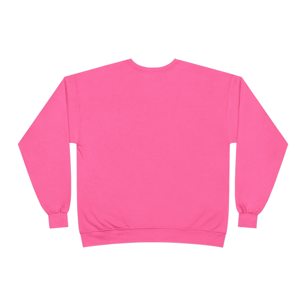 Illuminati Confirmed Crewneck Sweatshirt — Green Pyramid Eye Graphic Printify