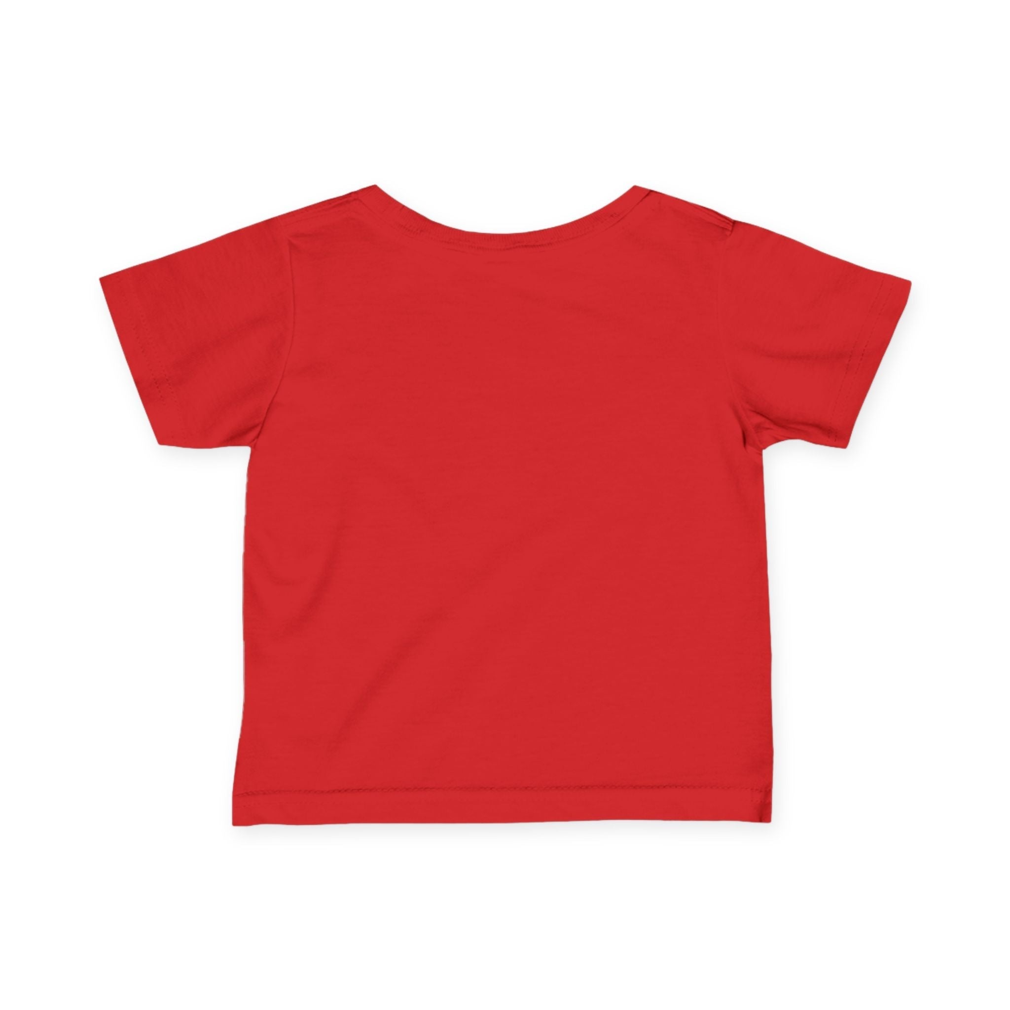 Infant Tee — Cute Mushroom Fisher Baby Shirt ("Vortex" Graphic) Printify
