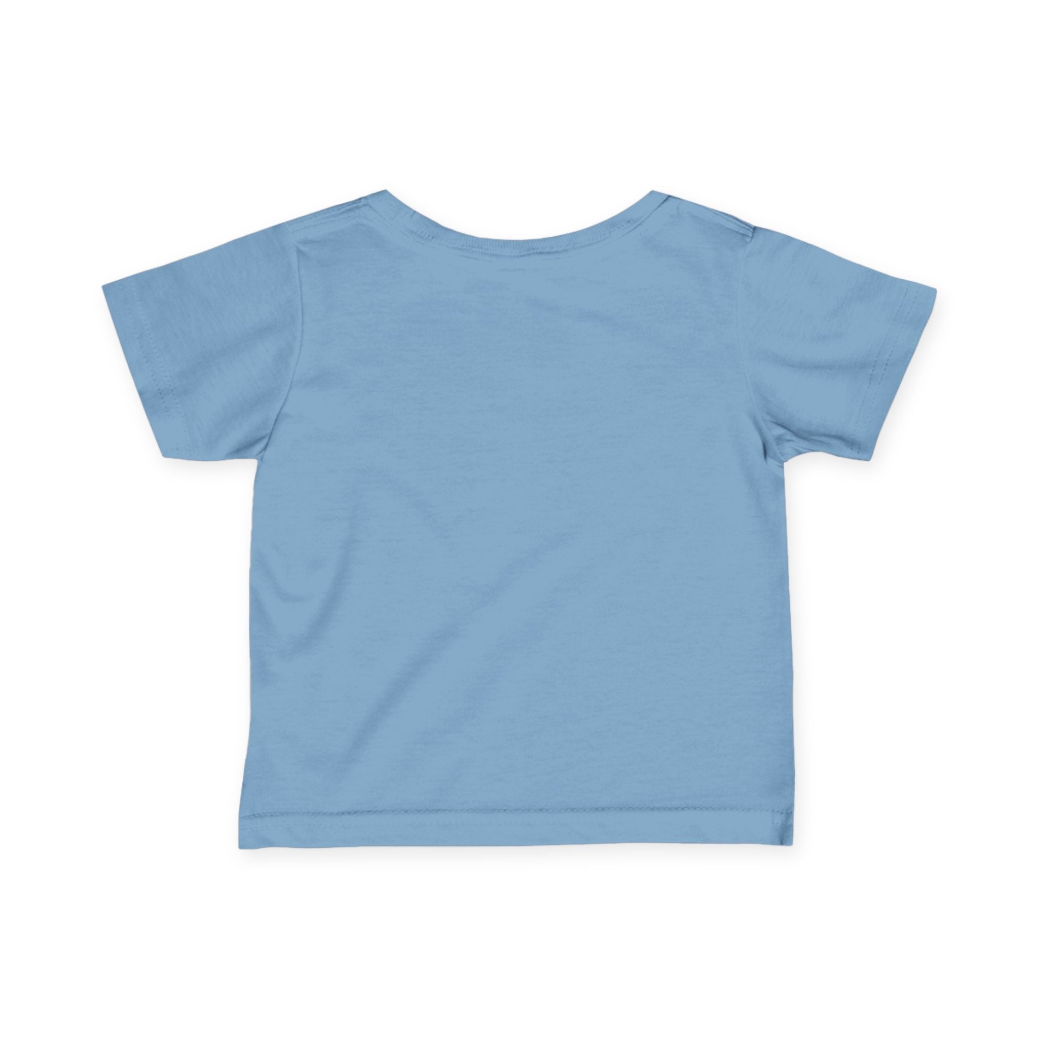 Infant Tee — Cute Pink Mushroom Baby Sailor Graphic "Vortex" Printify