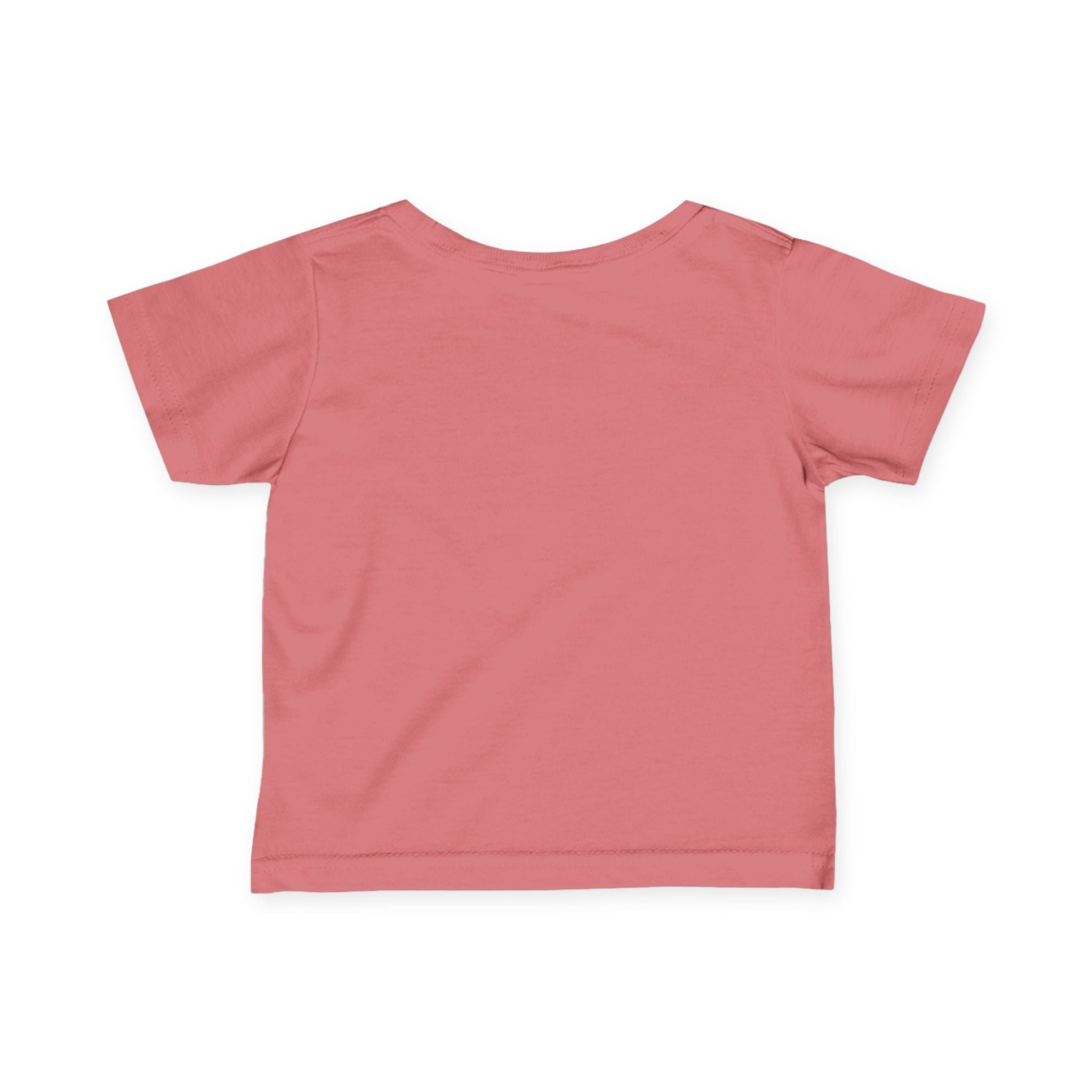 Infant Tee — Cute Pink Mushroom Baby Sailor Graphic "Vortex" Printify