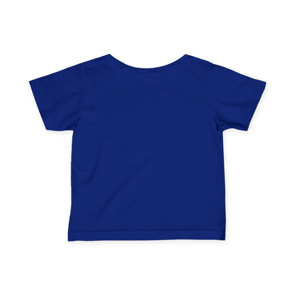 Infant Tee — Cute Pink Mushroom Baby Sailor Graphic "Vortex" Printify