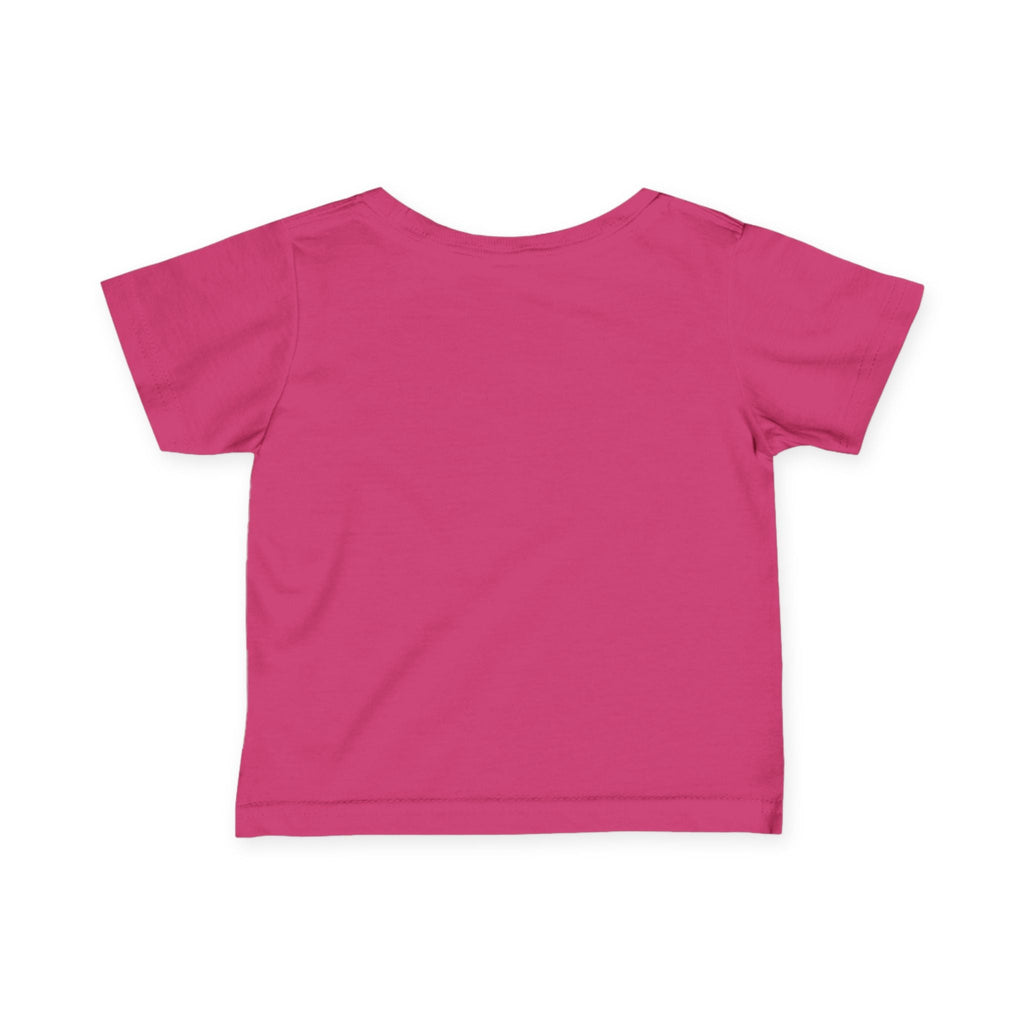 Infant Tee — Cute Pink Mushroom Baby Sailor Graphic "Vortex" Printify