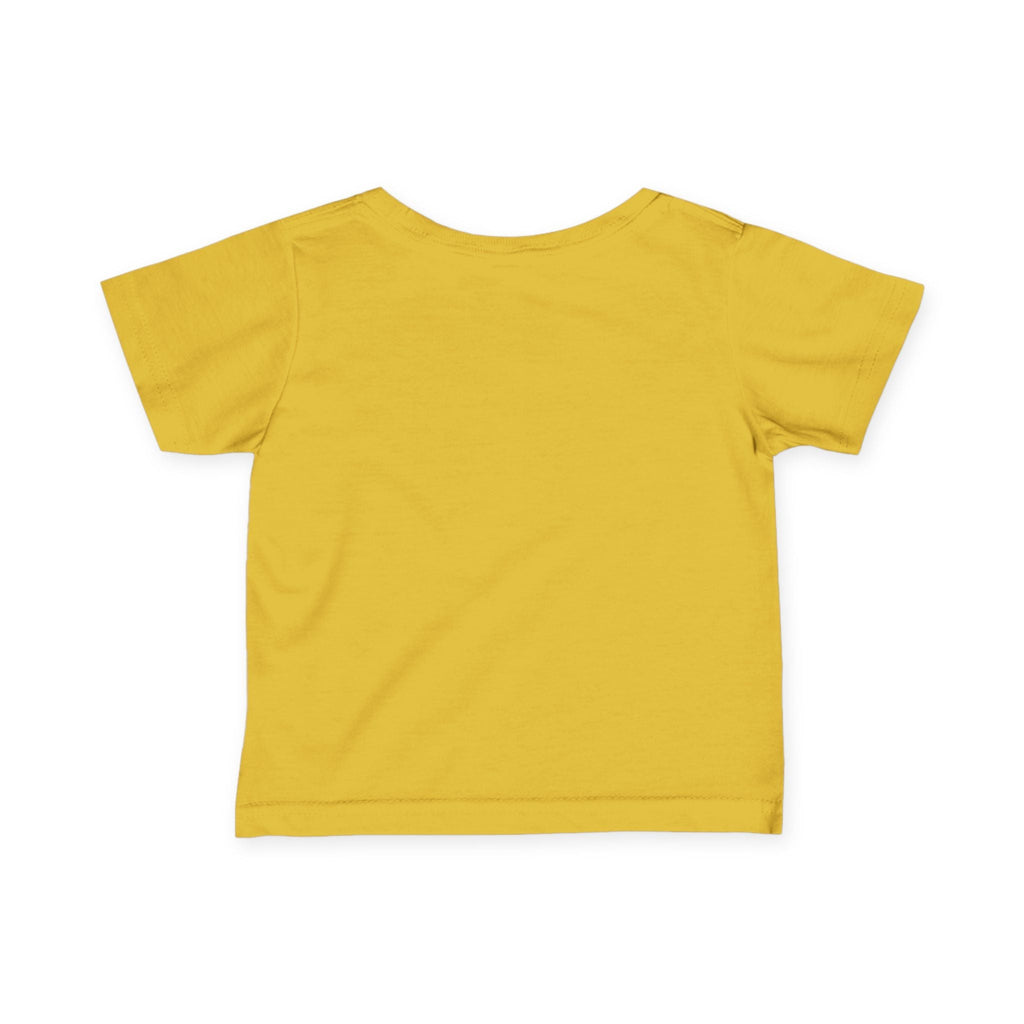 Infant Tee — Cute Pink Mushroom Baby Sailor Graphic "Vortex" Printify