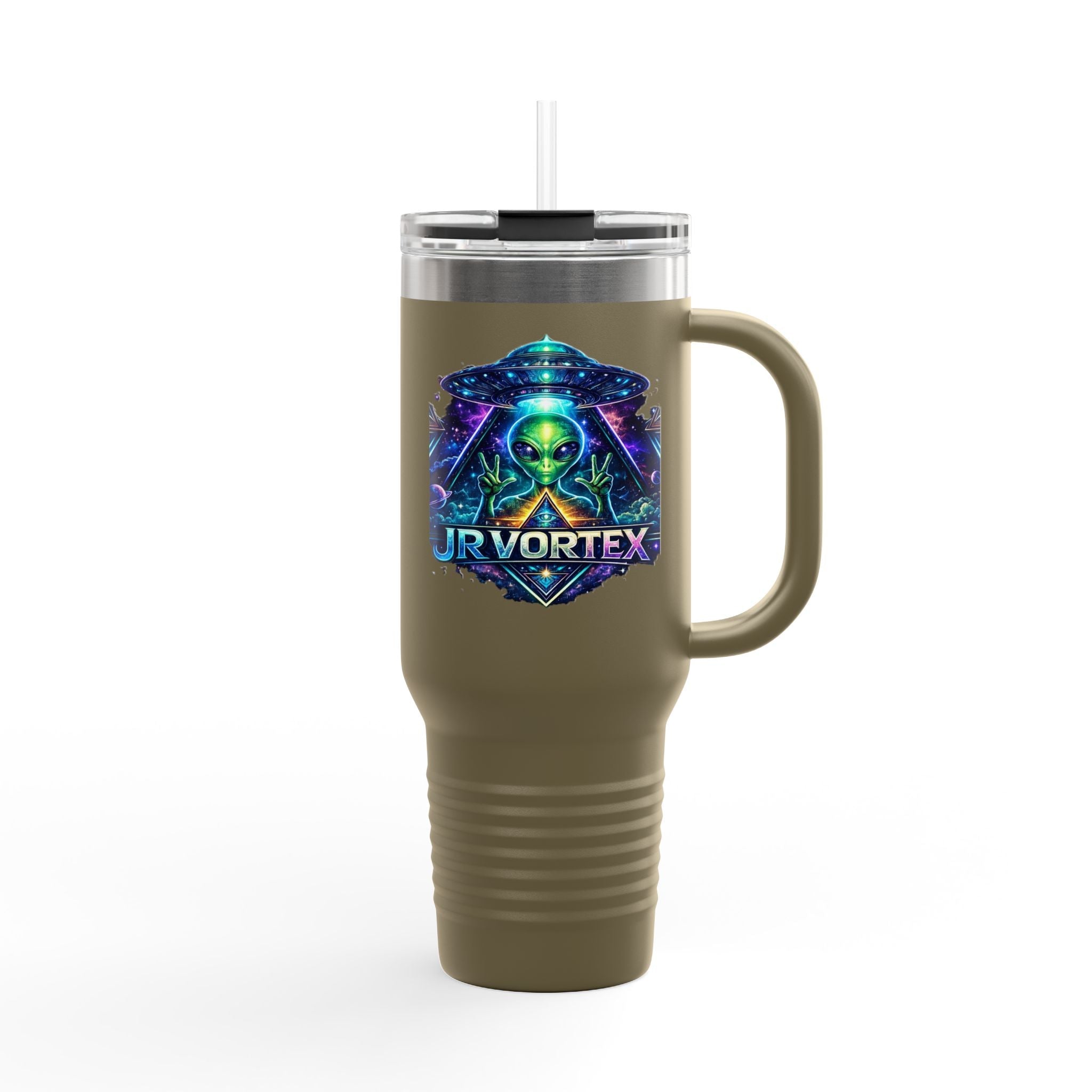 Insulated Travel Mug, 40oz Printify