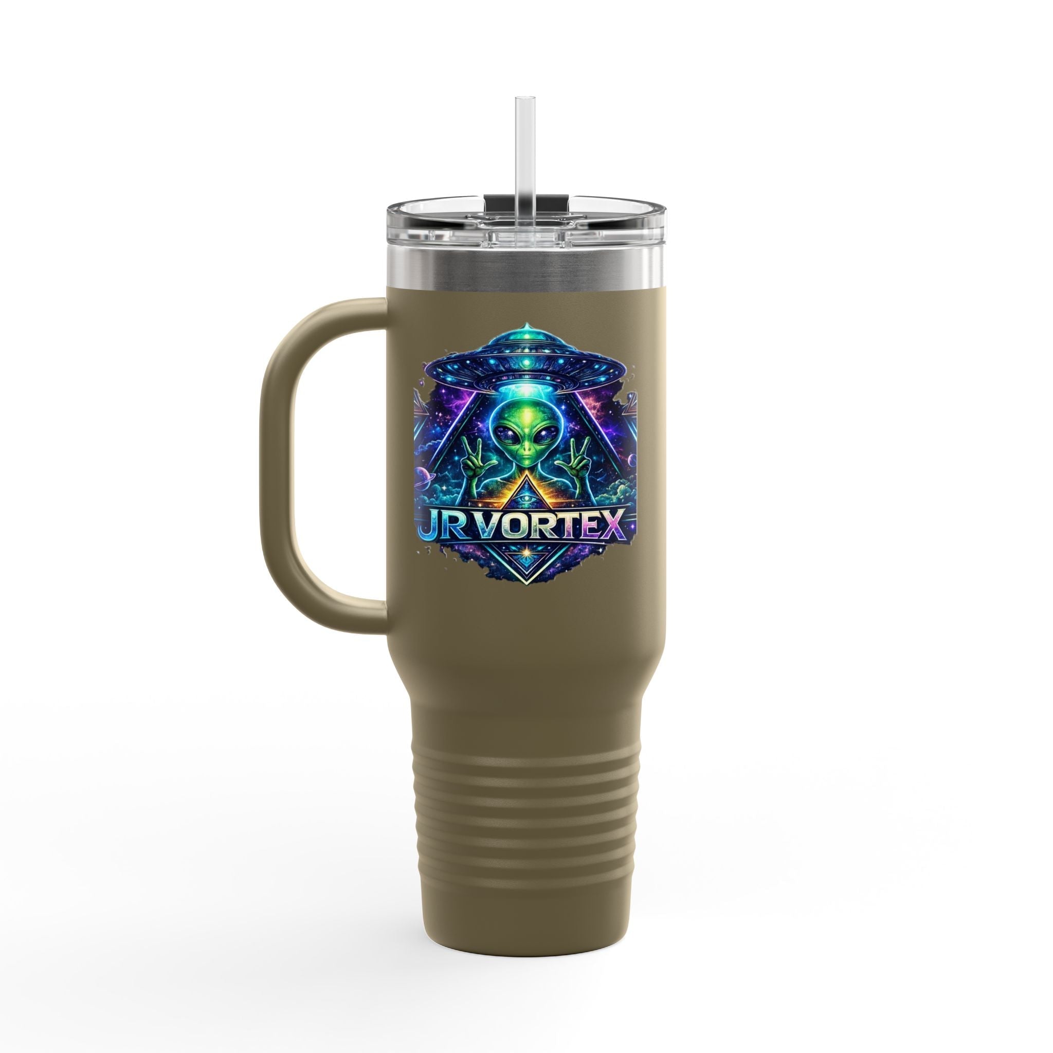 Insulated Travel Mug, 40oz Printify