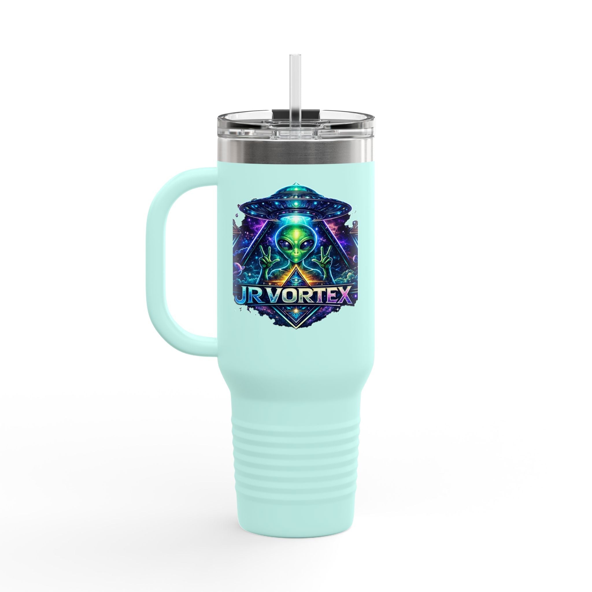 Insulated Travel Mug, 40oz Printify
