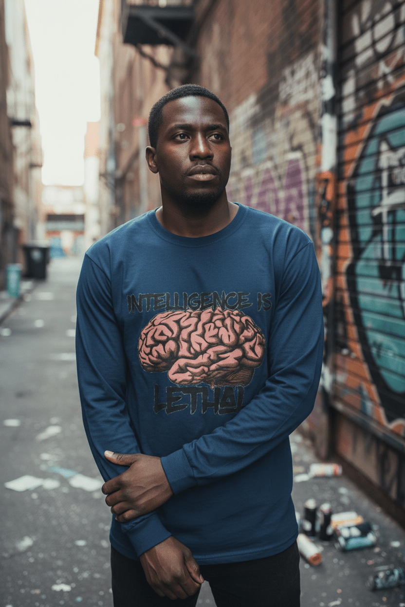 Intelligence is Limitless Urban Streetwear Thinker Lifestyle