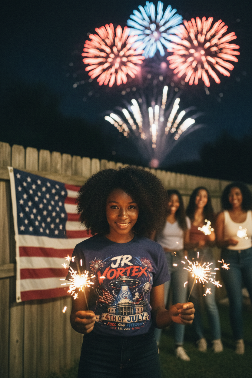 JR Vortex 4th of July Navy — Backyard Fireworks V2