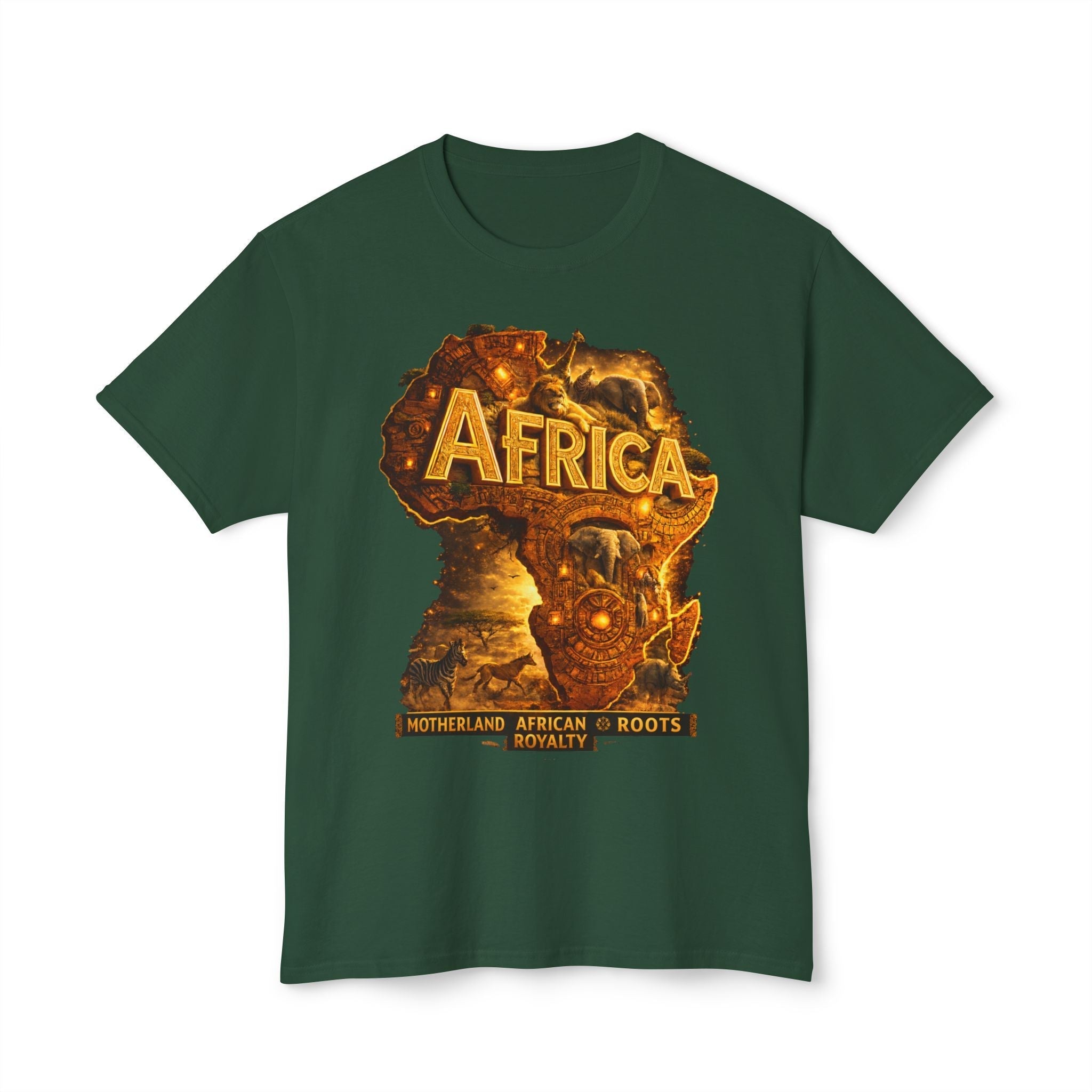 JR Vortex Africa Roots Tee — Motherland Royalty Drop Printify