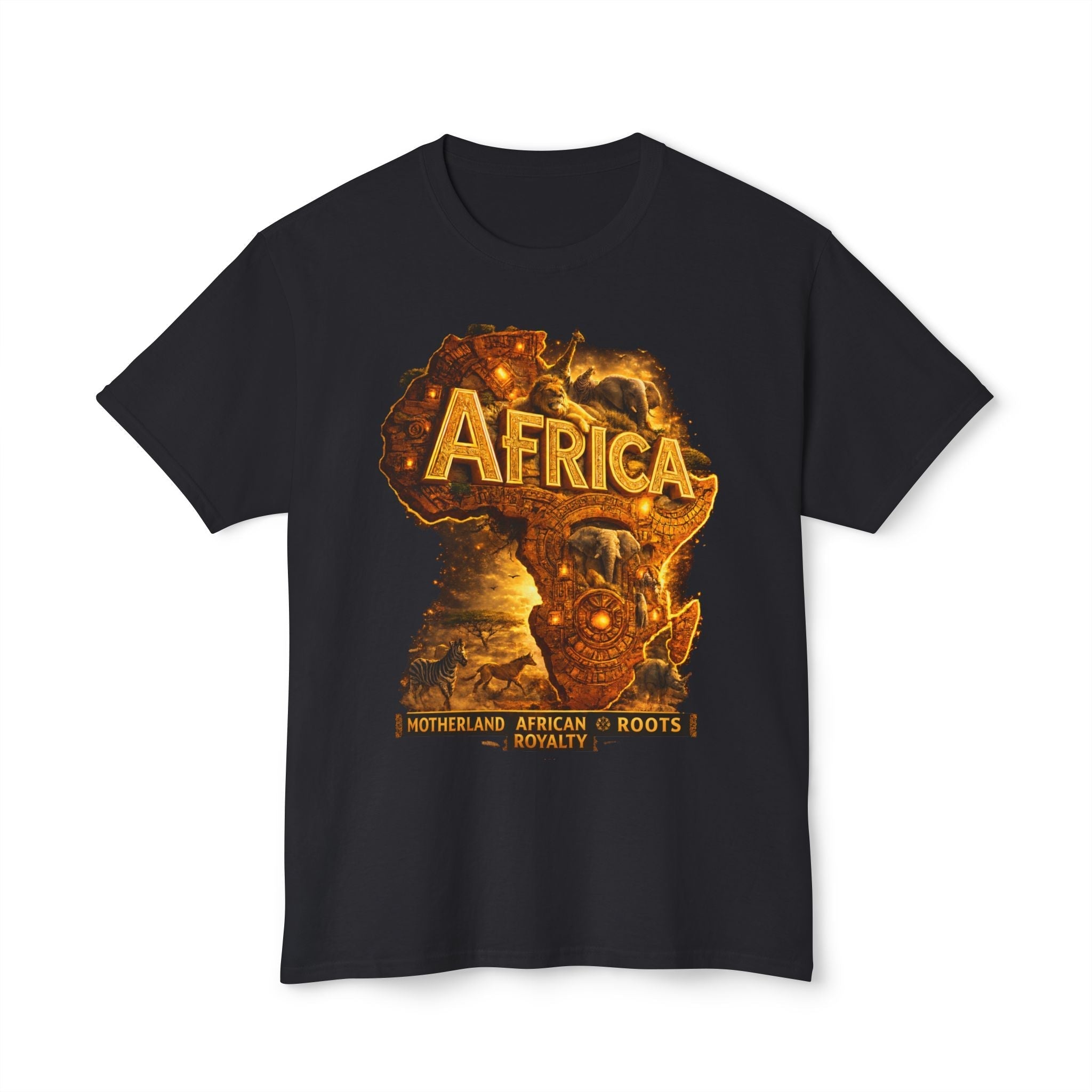JR Vortex Africa Roots Tee — Motherland Royalty Drop Printify