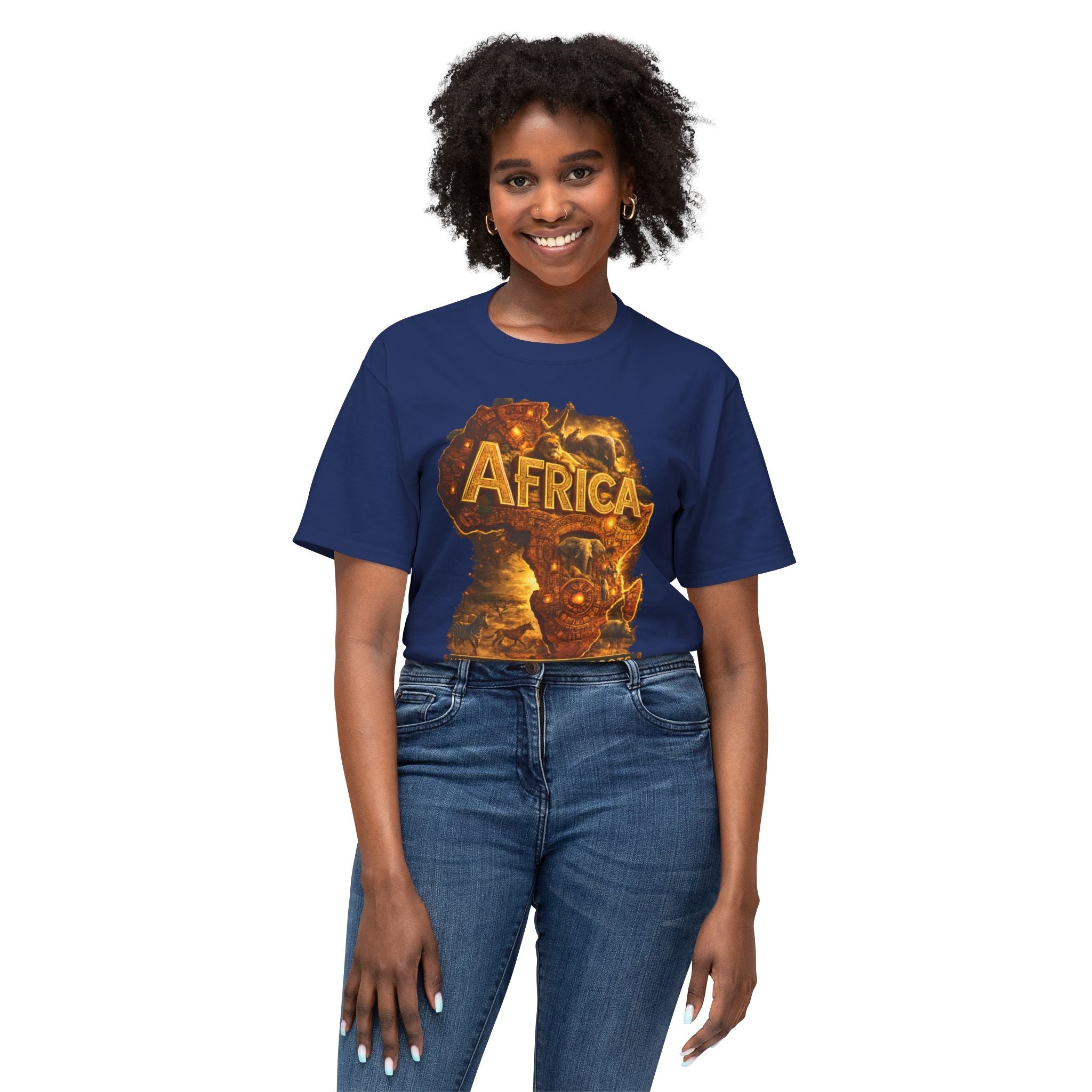 JR Vortex Africa Roots Tee — Motherland Royalty Drop Printify