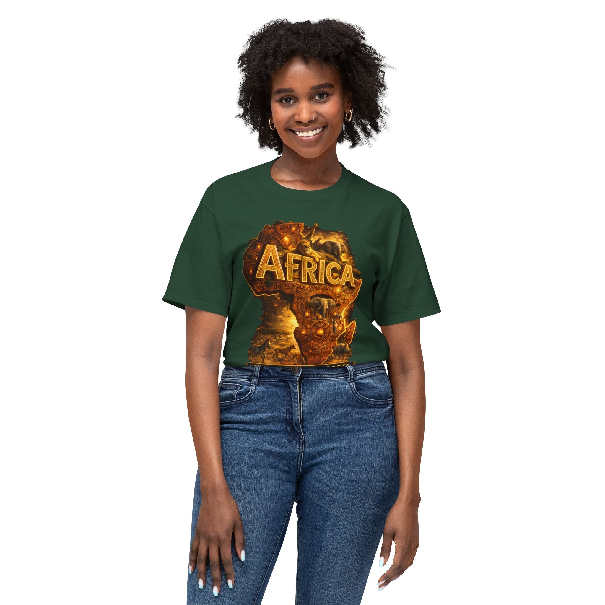 JR Vortex Africa Roots Tee — Motherland Royalty Drop Printify