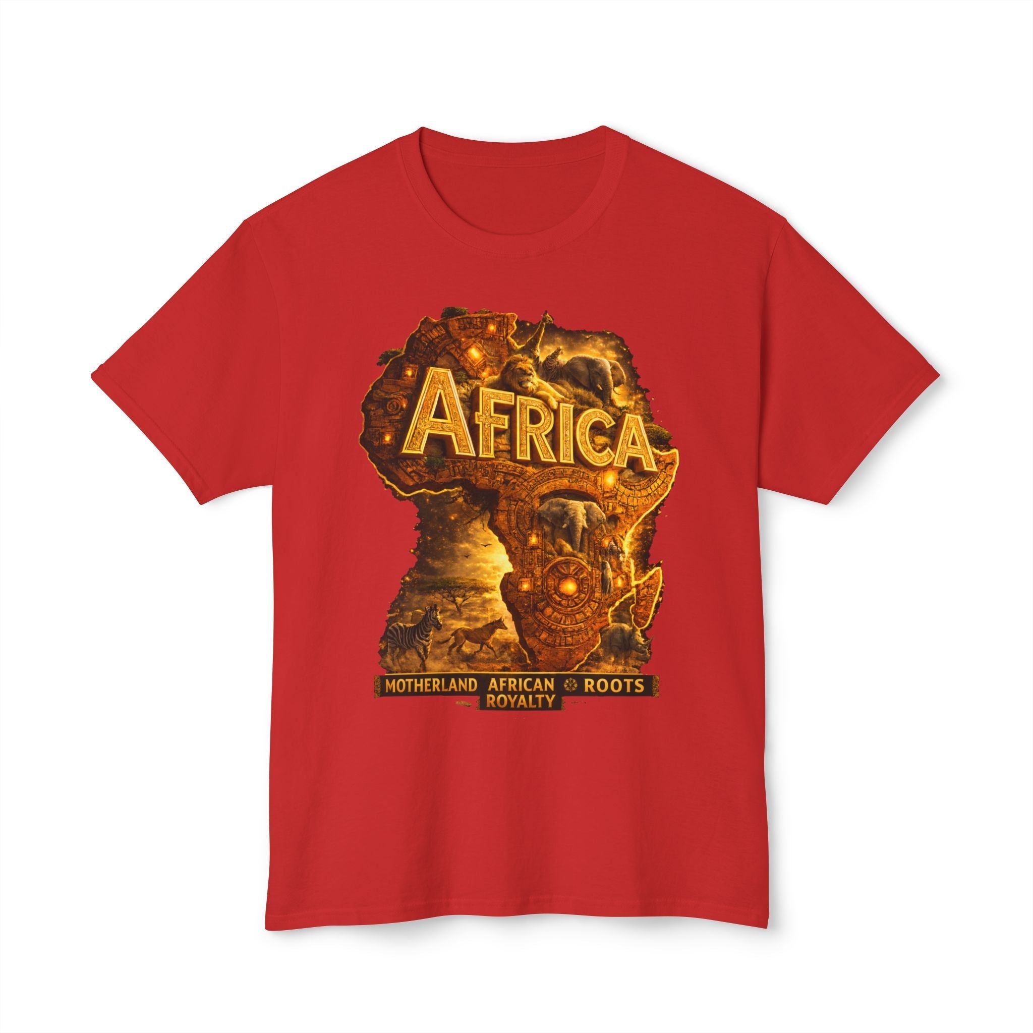 JR Vortex Africa Roots Tee — Motherland Royalty Drop Printify