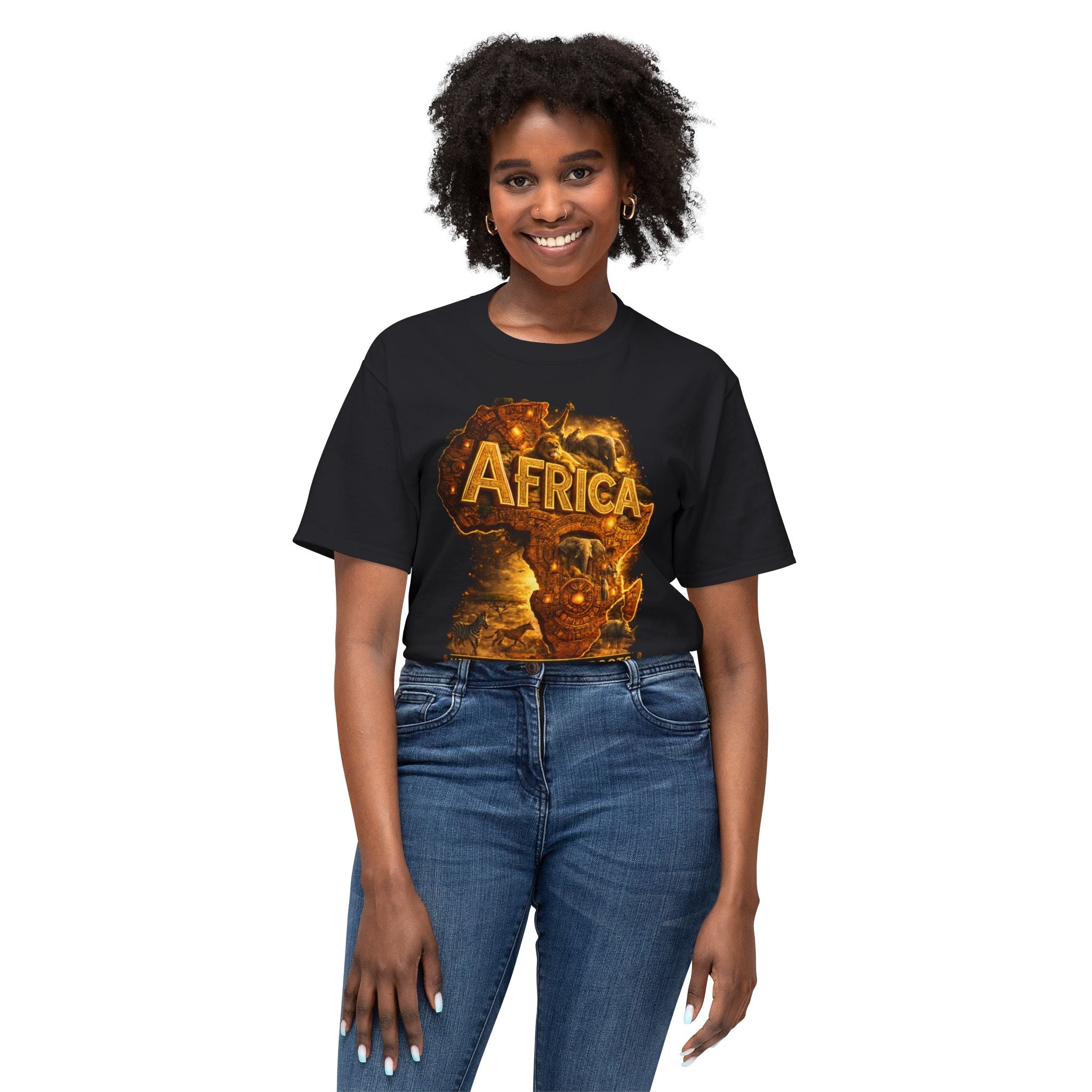 JR Vortex Africa Roots Tee — Motherland Royalty Drop Printify