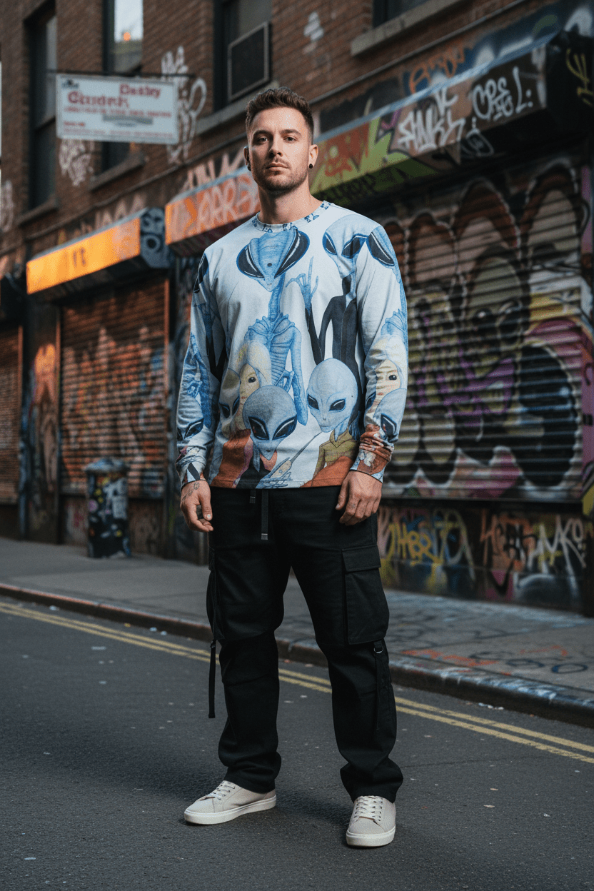 Alien Party Shirt Urban Street