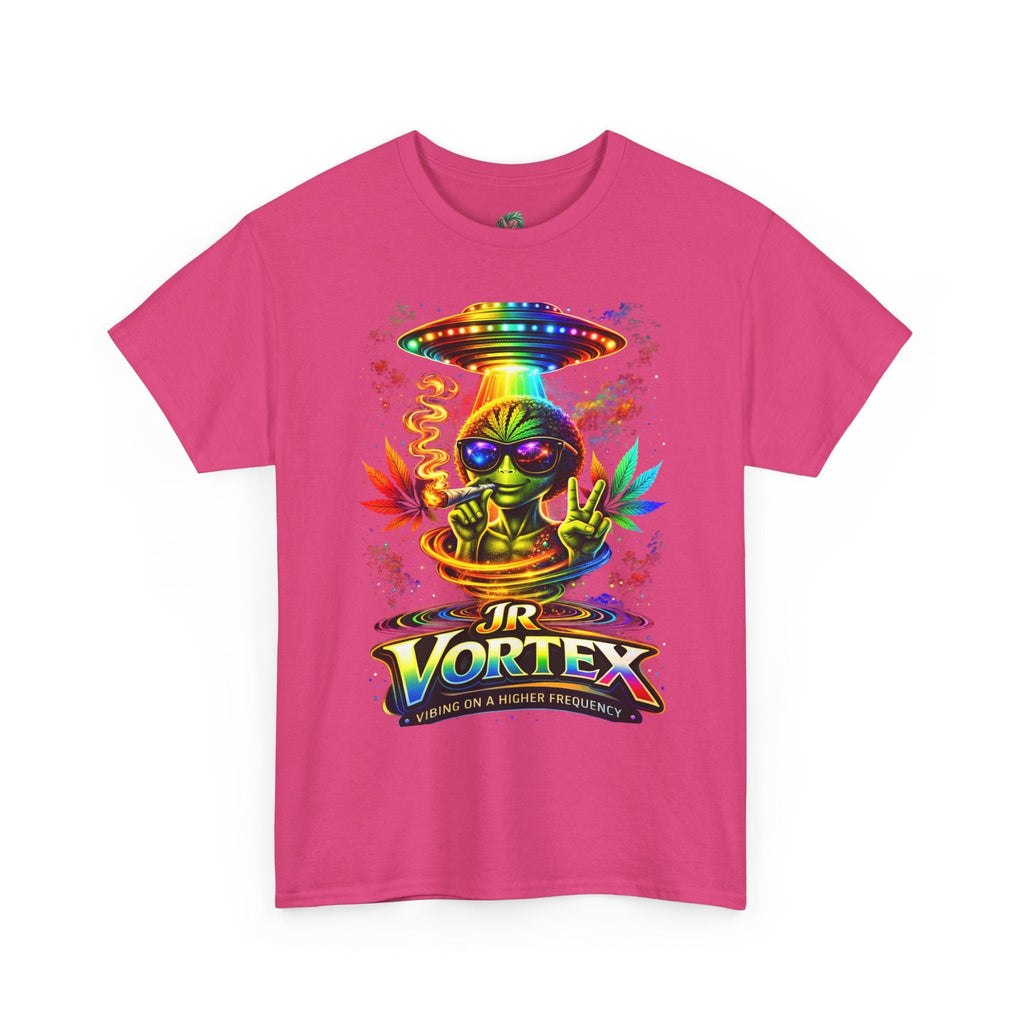 JR Vortex Alien UFO Tee – Psychedelic Streetwear T-Shirt | Vibing on a Higher Frequency