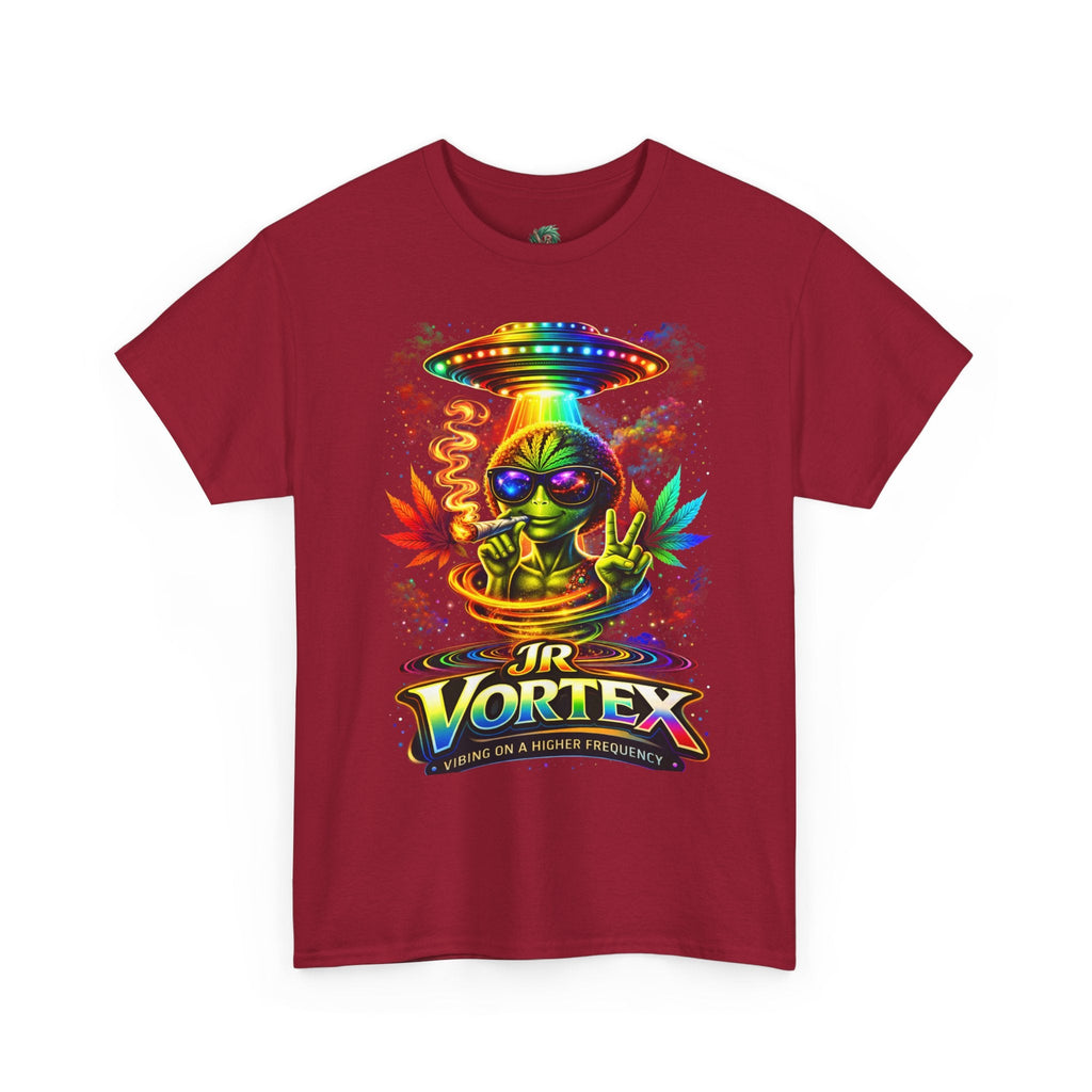 JR Vortex Alien UFO Tee – Psychedelic Streetwear T-Shirt | Vibing on a Higher Frequency