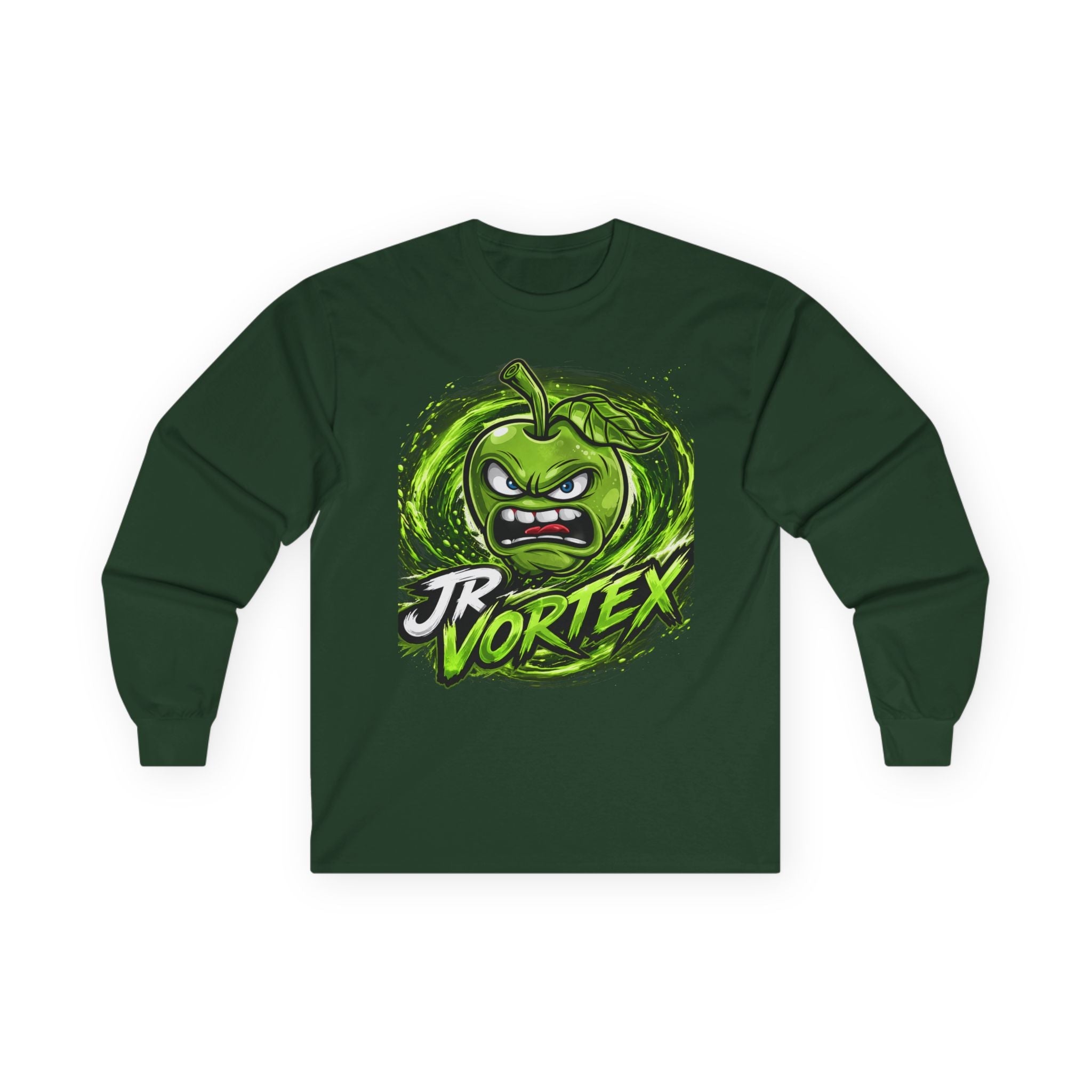 JR Vortex Angry Apple Long Sleeve Tee