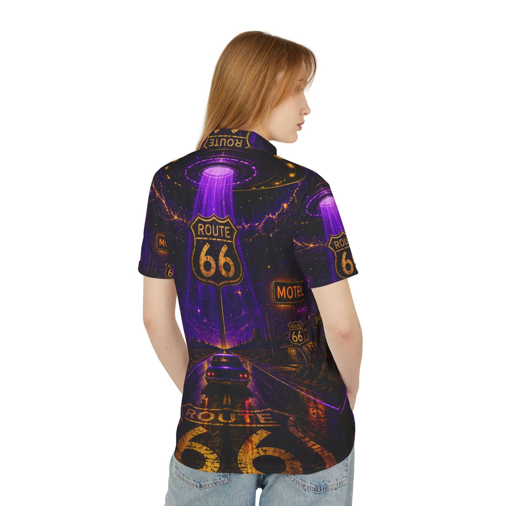 JR Vortex Cosmic Route 66 Polo Shirt