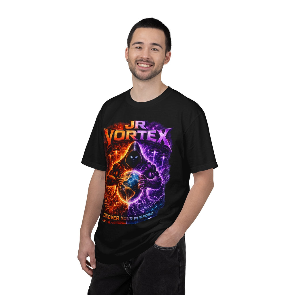 JR Vortex 'Discover Your Purpose' Graphic T‑Shirt Printify