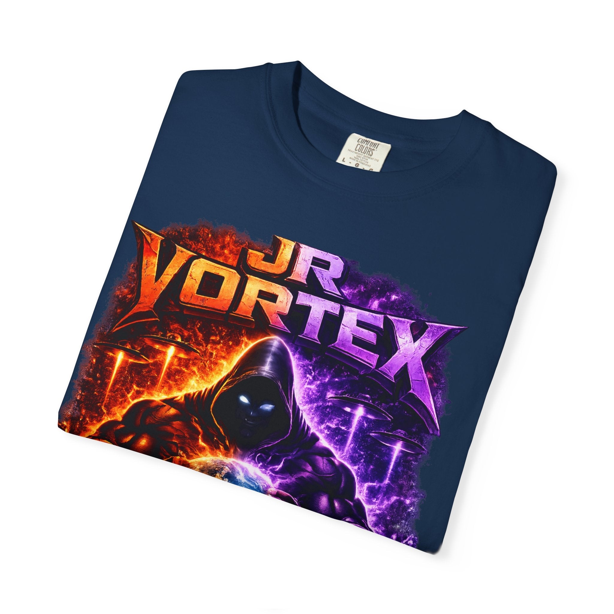 JR Vortex 'Discover Your Purpose' Graphic T‑Shirt Printify