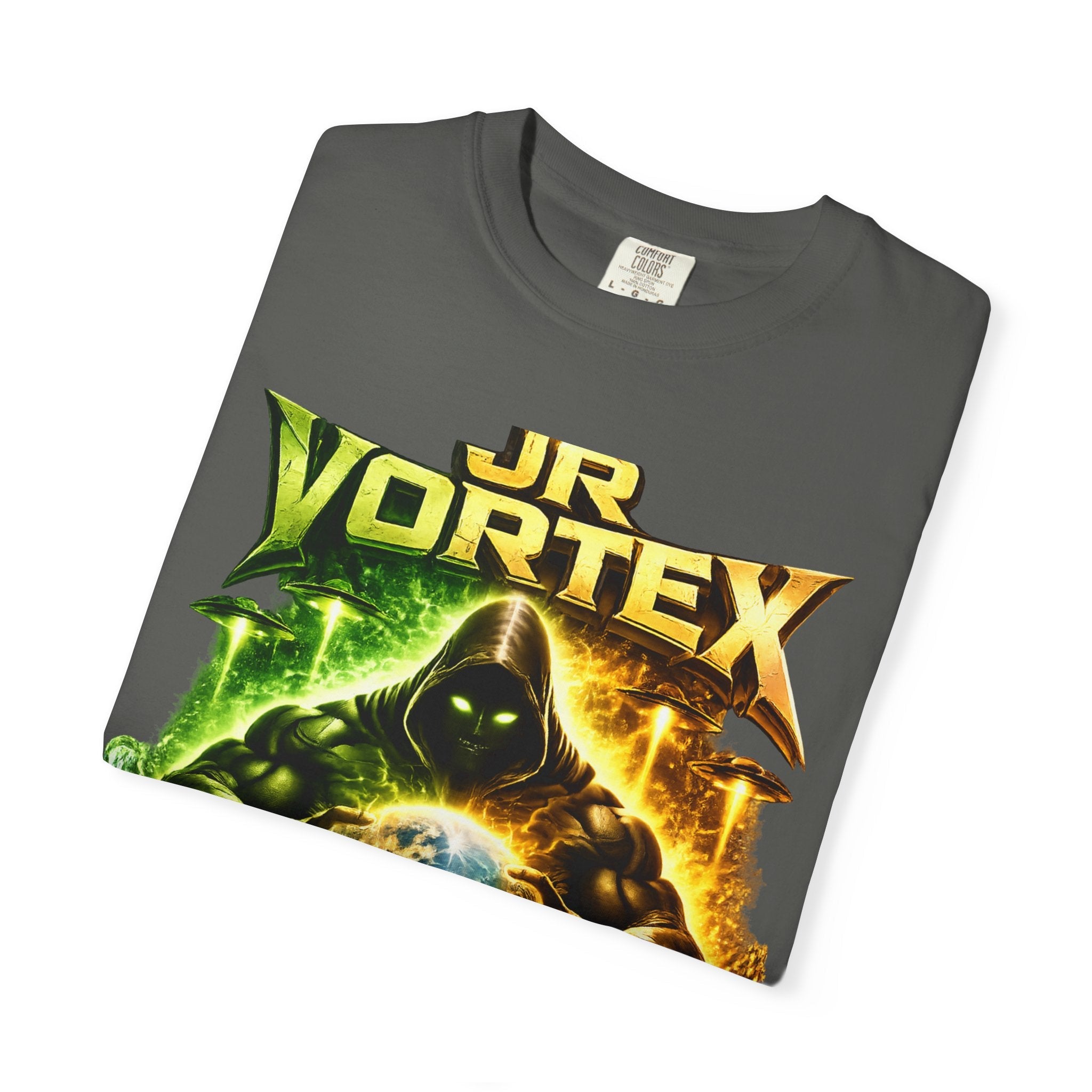 JR Vortex "Elevate Your Mind" Graphic T-Shirt Printify