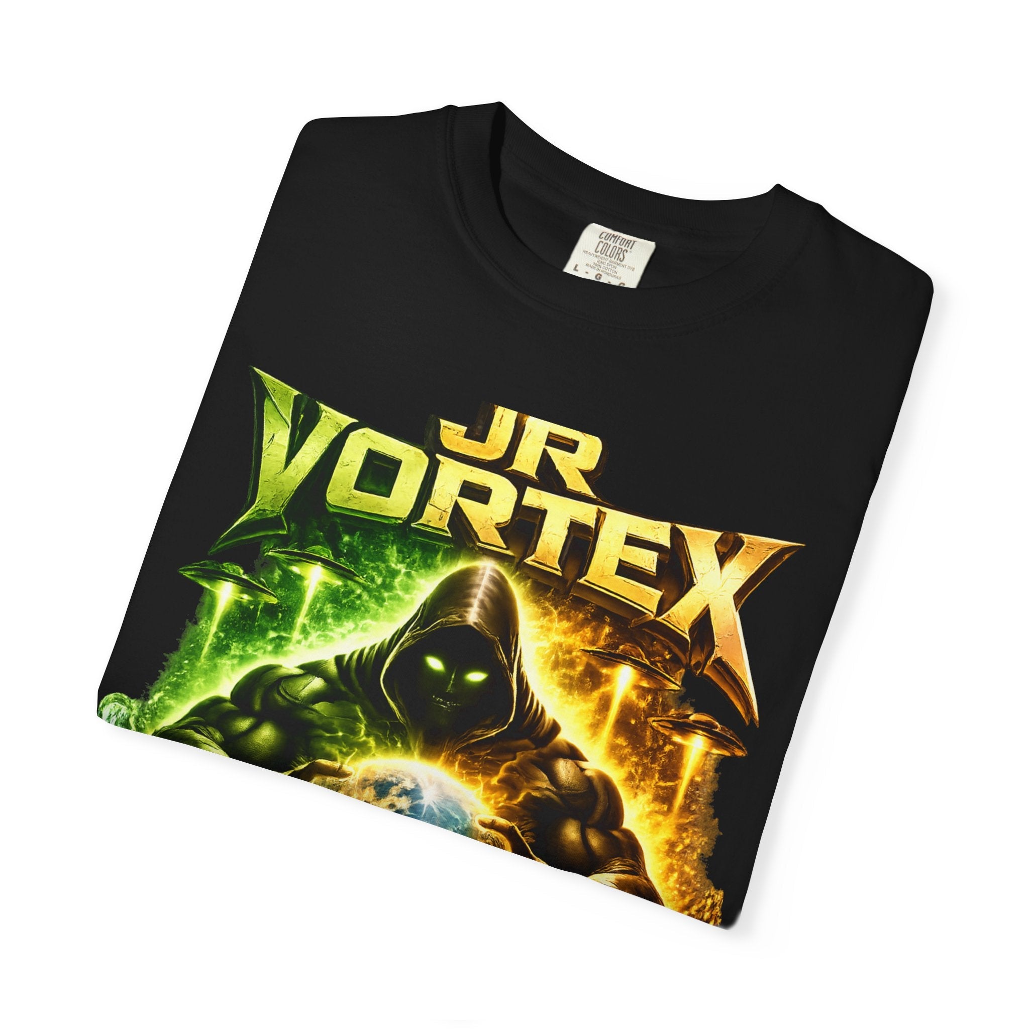 JR Vortex "Elevate Your Mind" Graphic T-Shirt Printify