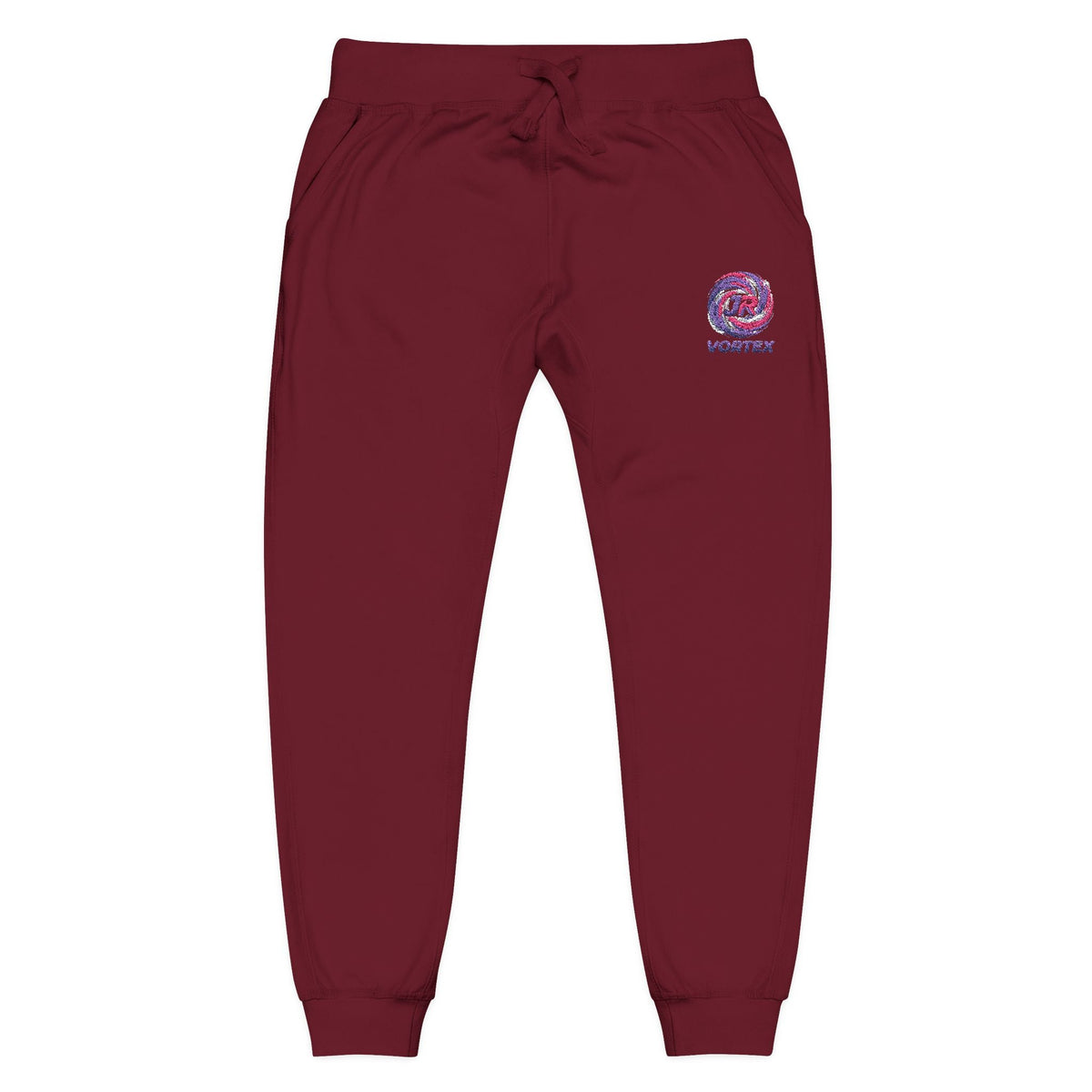 JR Vortex Embroidered Fleece Sweatpants — Unisex