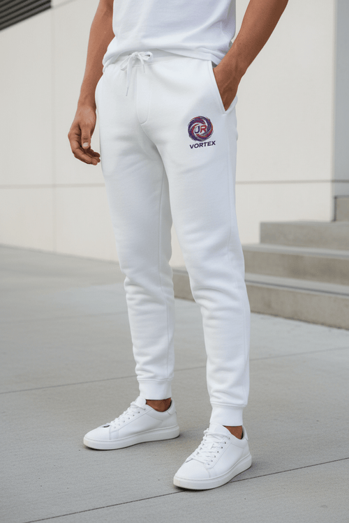 JR Vortex White Joggers Lifestyle