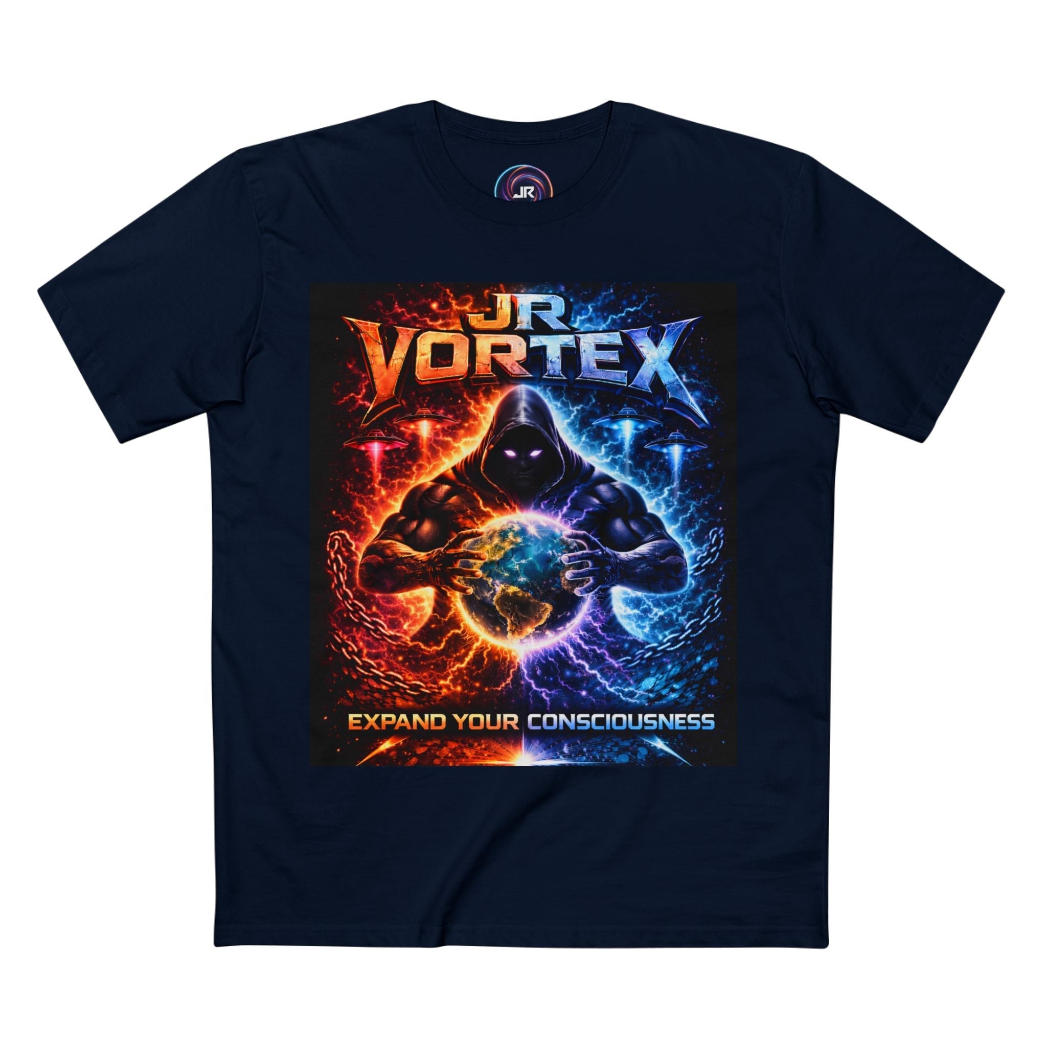 JR Vortex “Expand Your Consciousness” Graphic Tee Printify