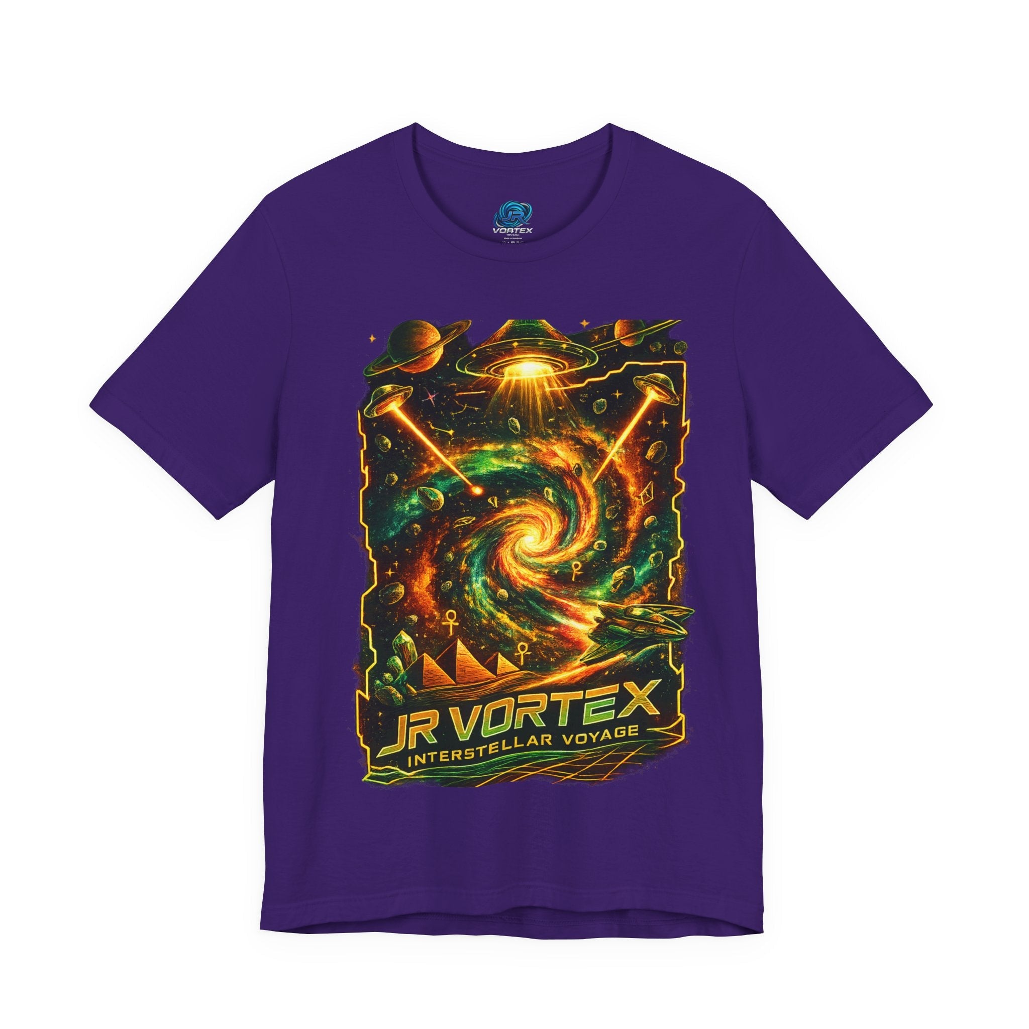 JR VORTEX™ Interstellar Voyage Graphic Tee Printify