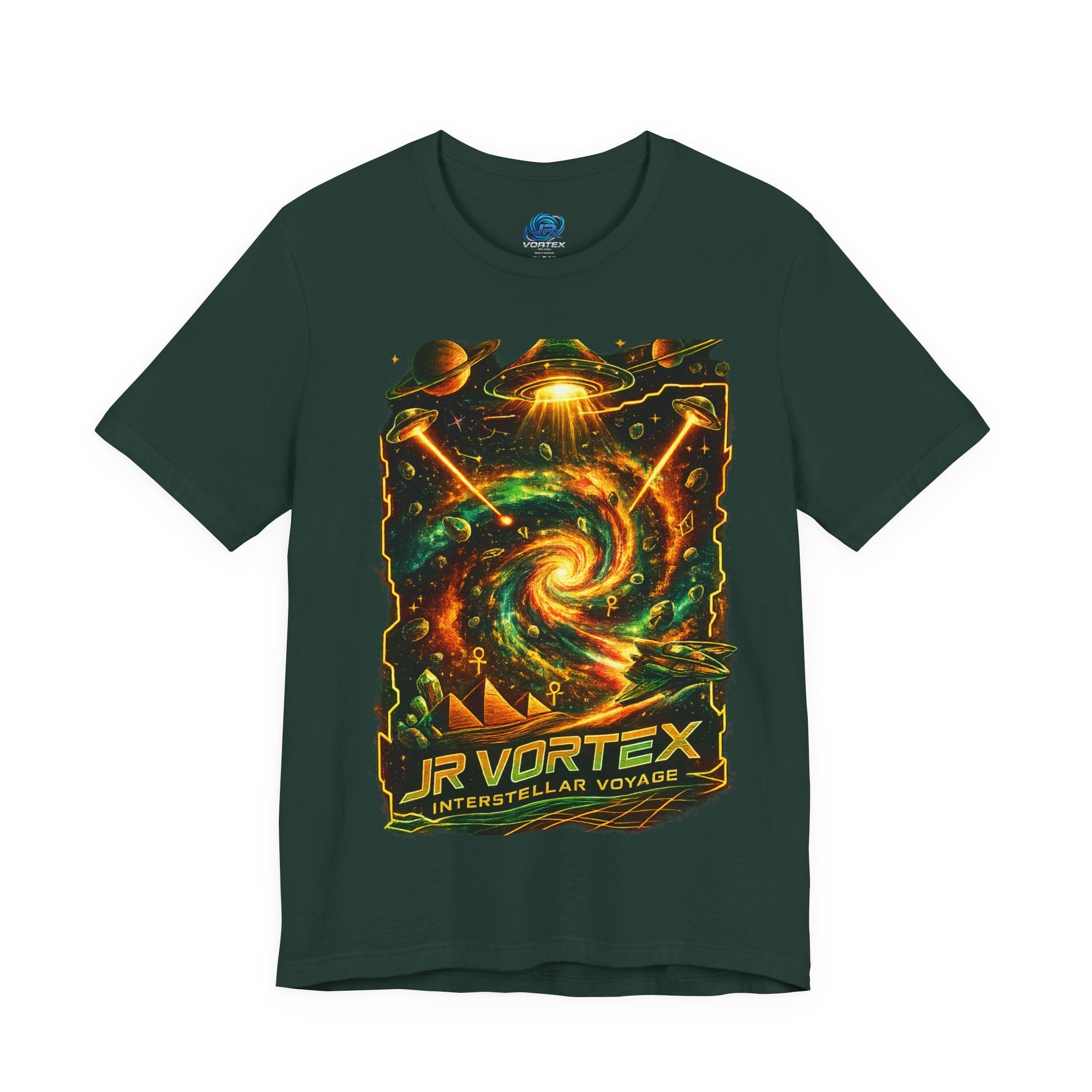 JR VORTEX™ Interstellar Voyage Graphic Tee Printify
