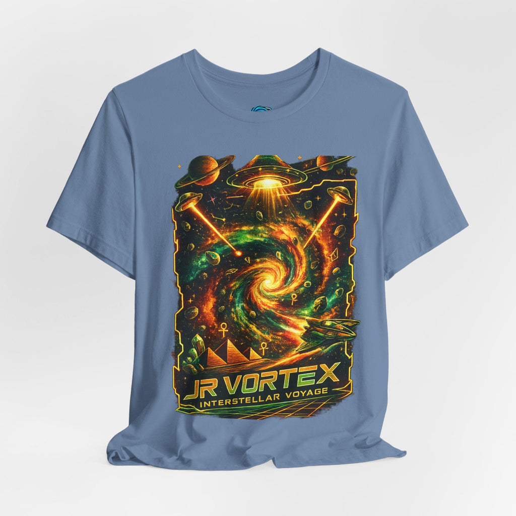 JR VORTEX™ Interstellar Voyage Graphic Tee Printify