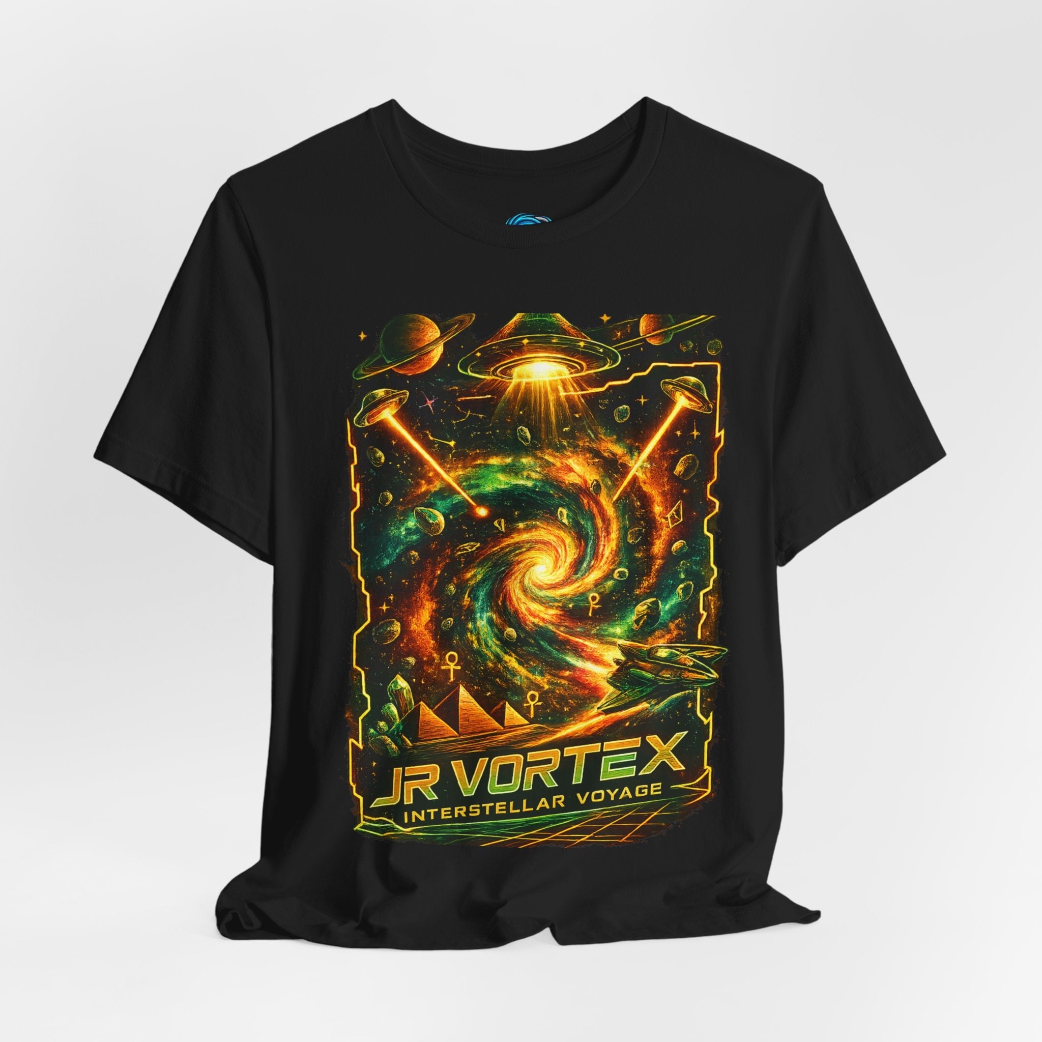JR VORTEX™ Interstellar Voyage Graphic Tee Printify