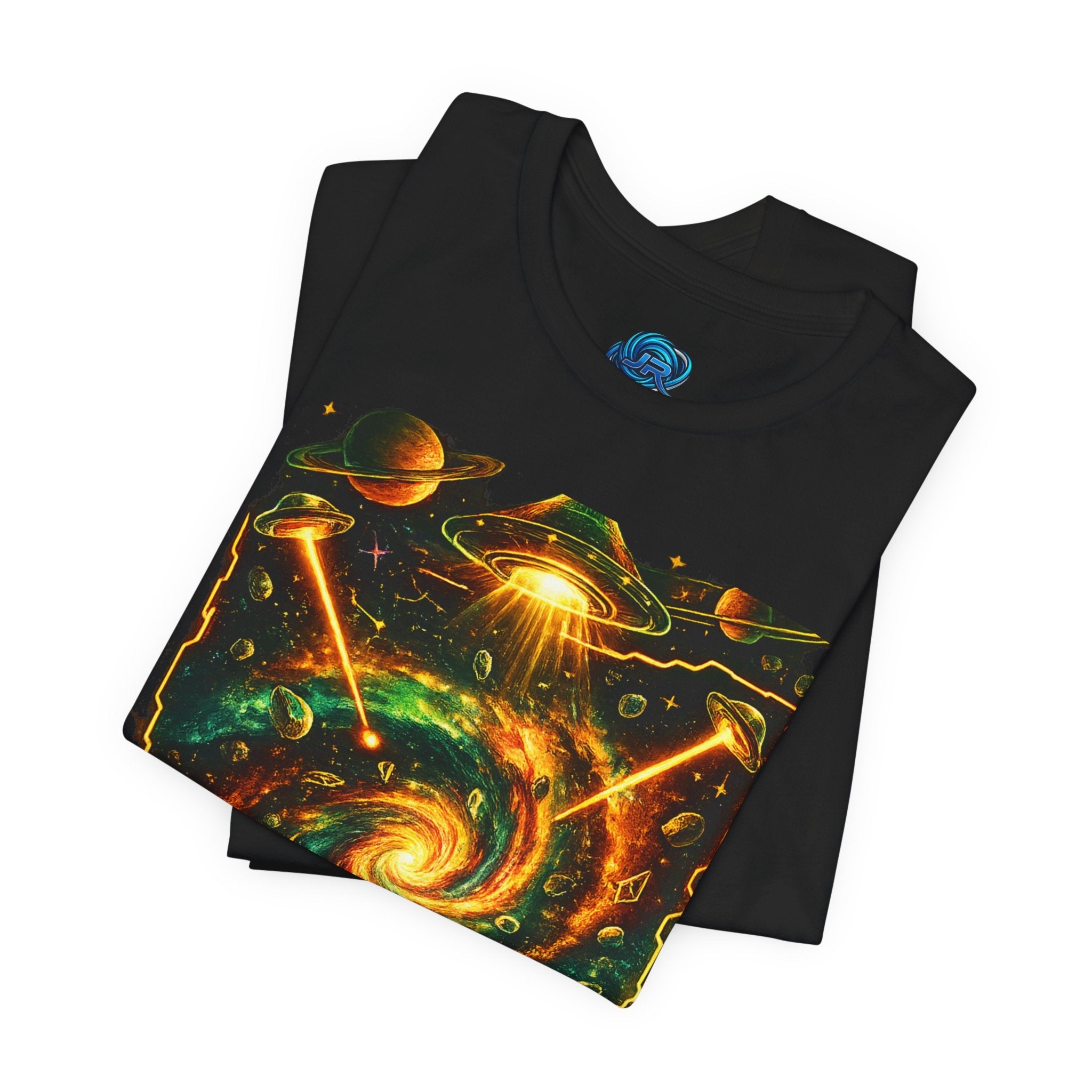 JR VORTEX™ Interstellar Voyage Graphic Tee Printify