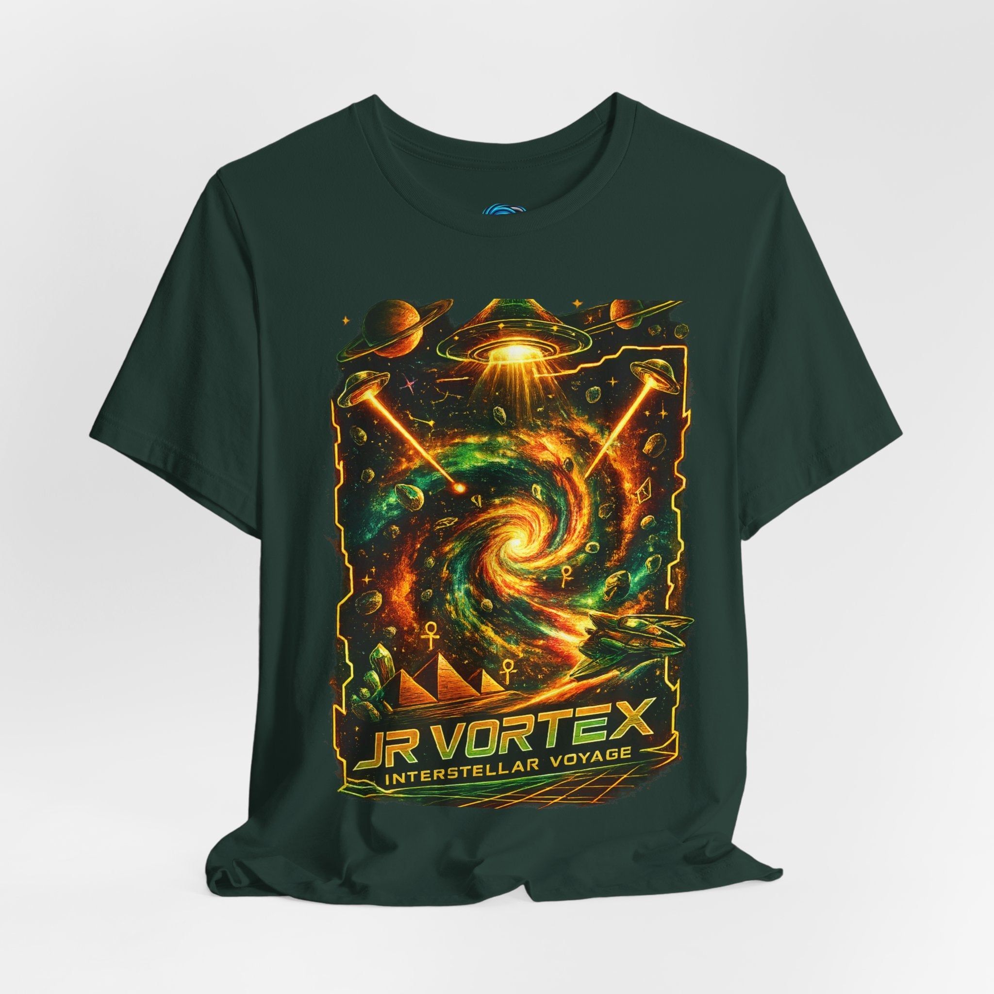 JR VORTEX™ Interstellar Voyage Graphic Tee Printify
